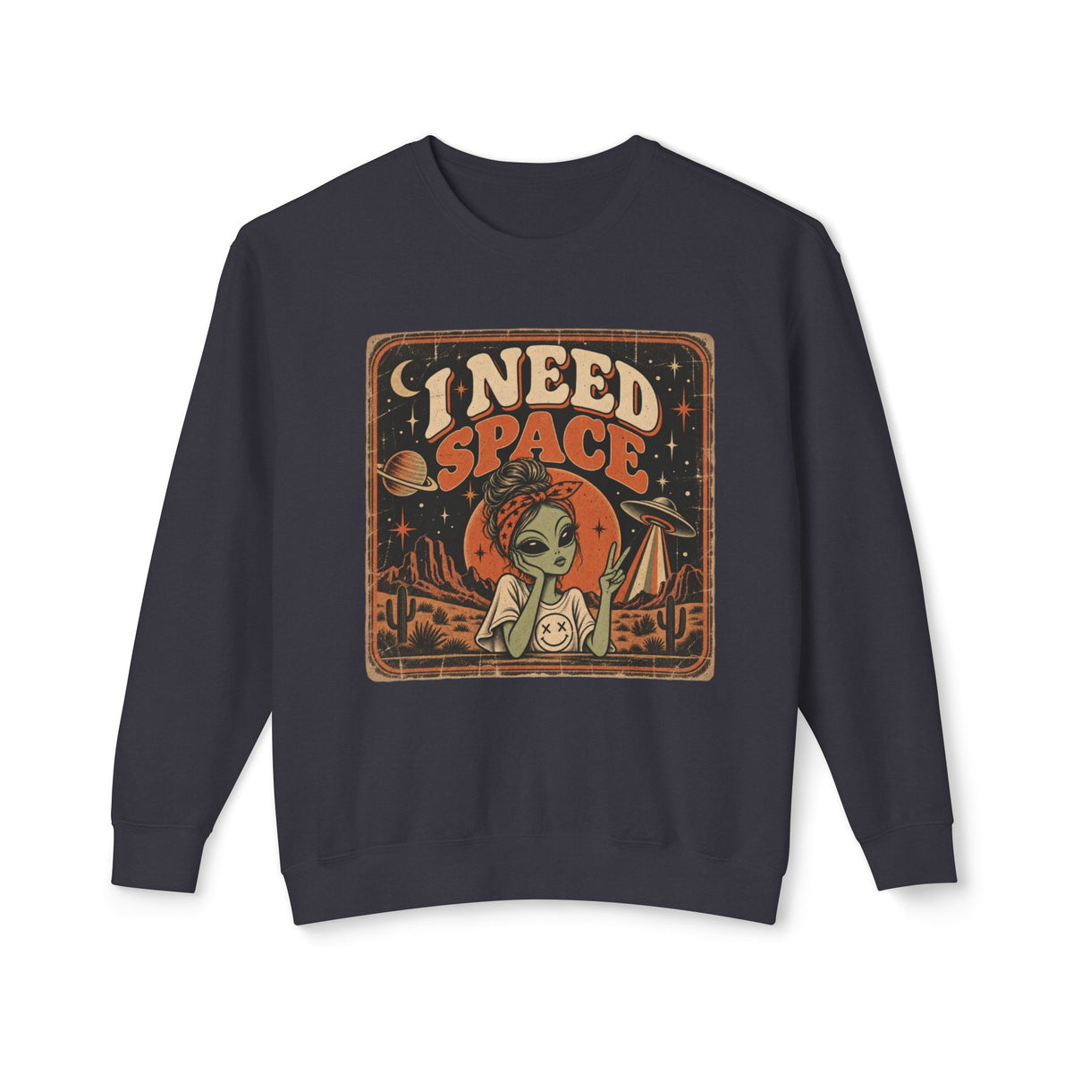 'I Need Space' Crewneck Sweatshirt