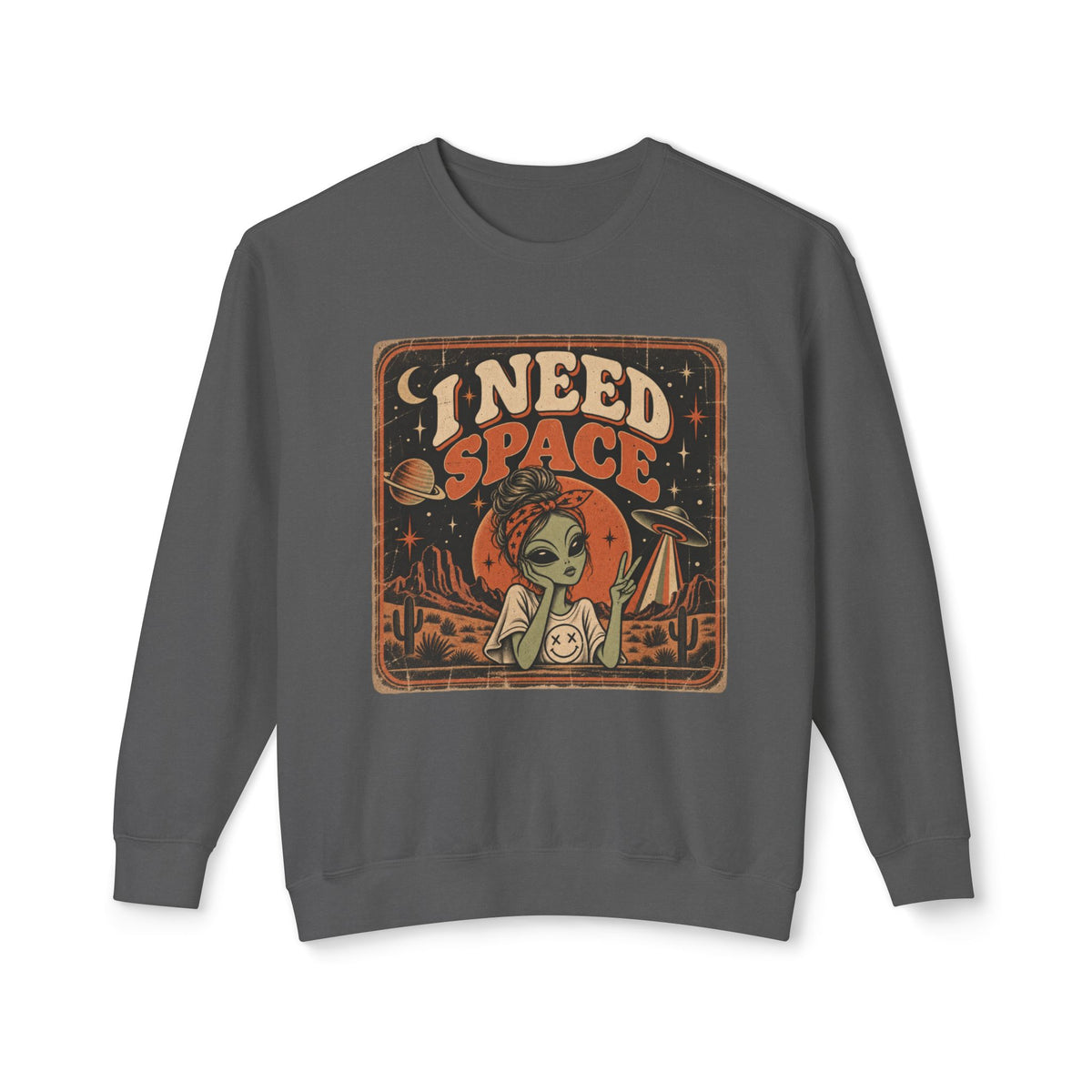 'I Need Space' Crewneck Sweatshirt