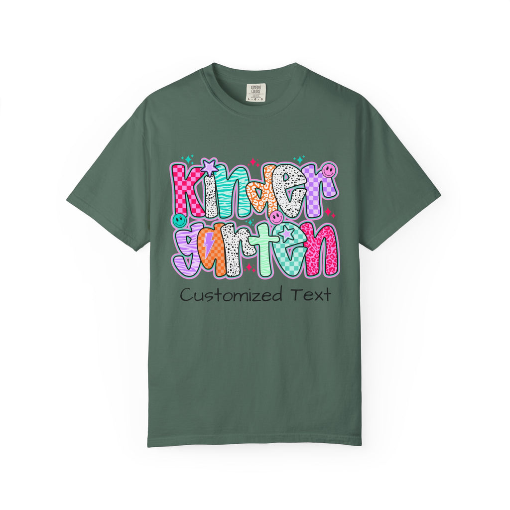Customizable Kindergarten T-shirt
