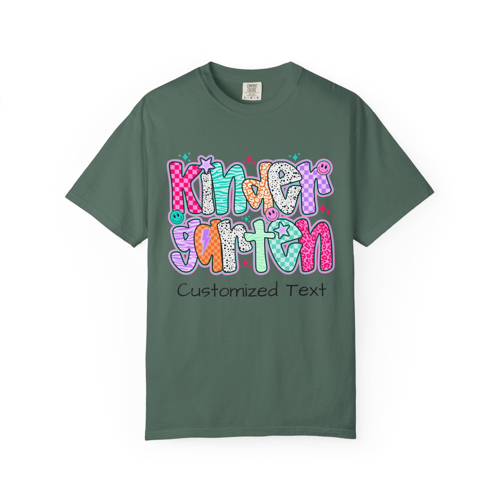 Customizable Kindergarten T-shirt