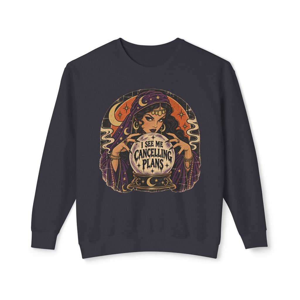 'Cancelling Plans' Crewneck Sweatshirt