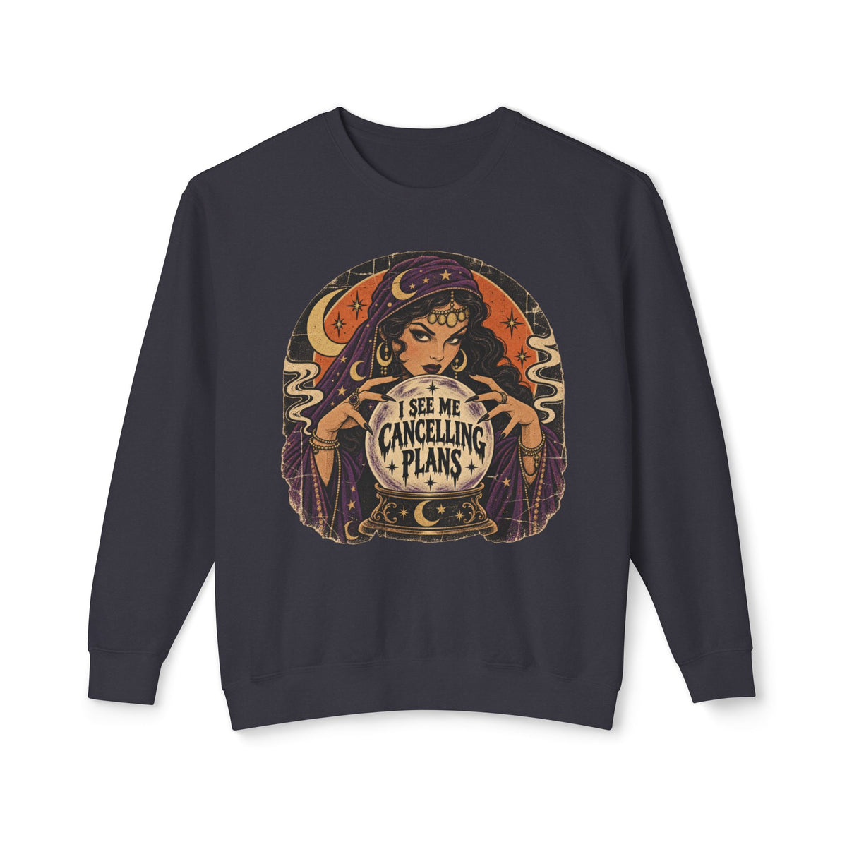 'Cancelling Plans' Crewneck Sweatshirt