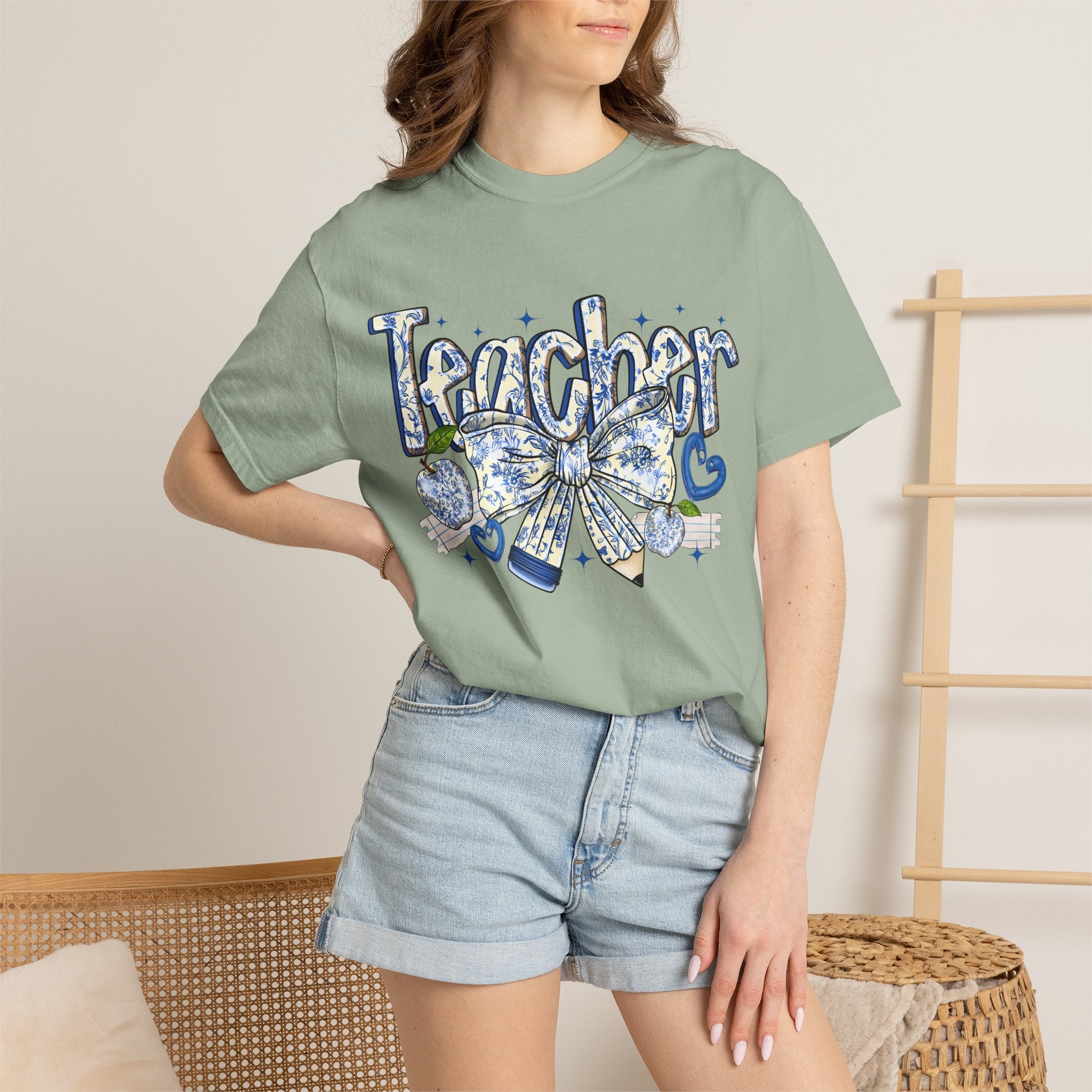 Chinoiserie Teacher T-shirt