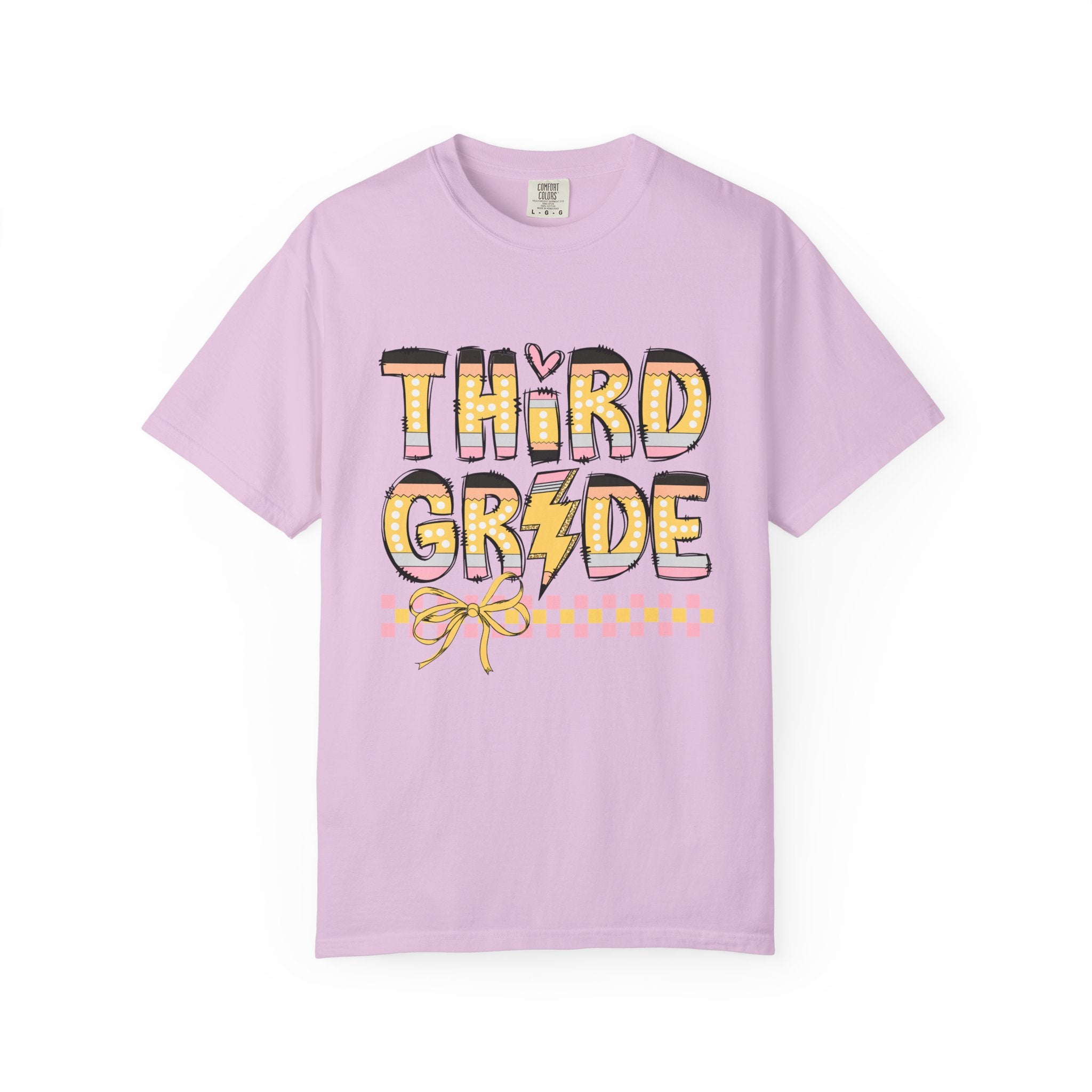 Retro Pencil 3rd Grade T-shirt