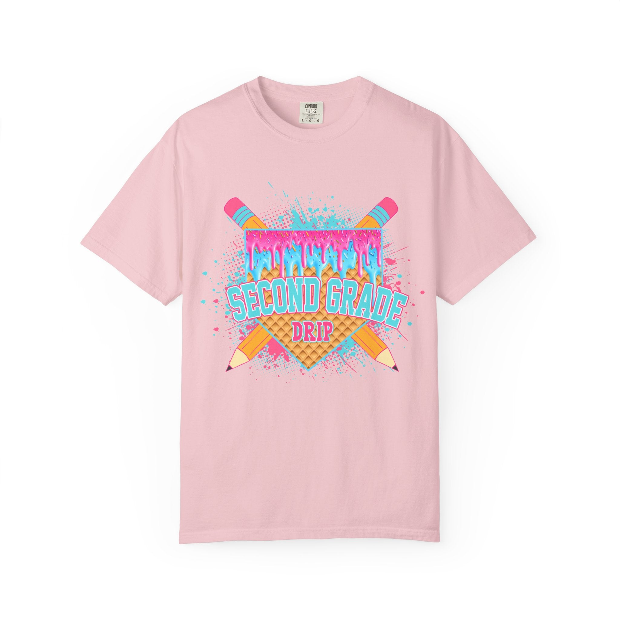 2nd Grade Level Drip T-shirt