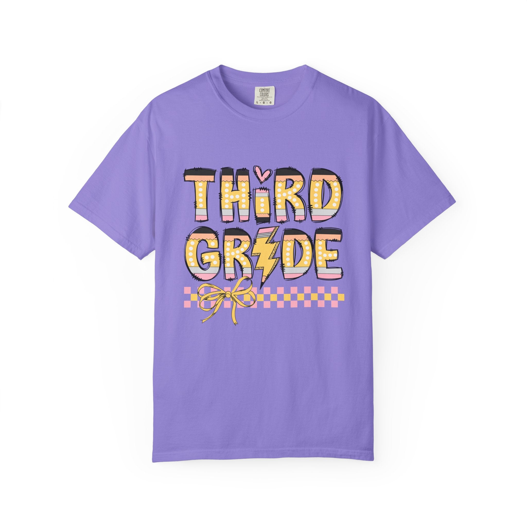 Retro Pencil 3rd Grade T-shirt