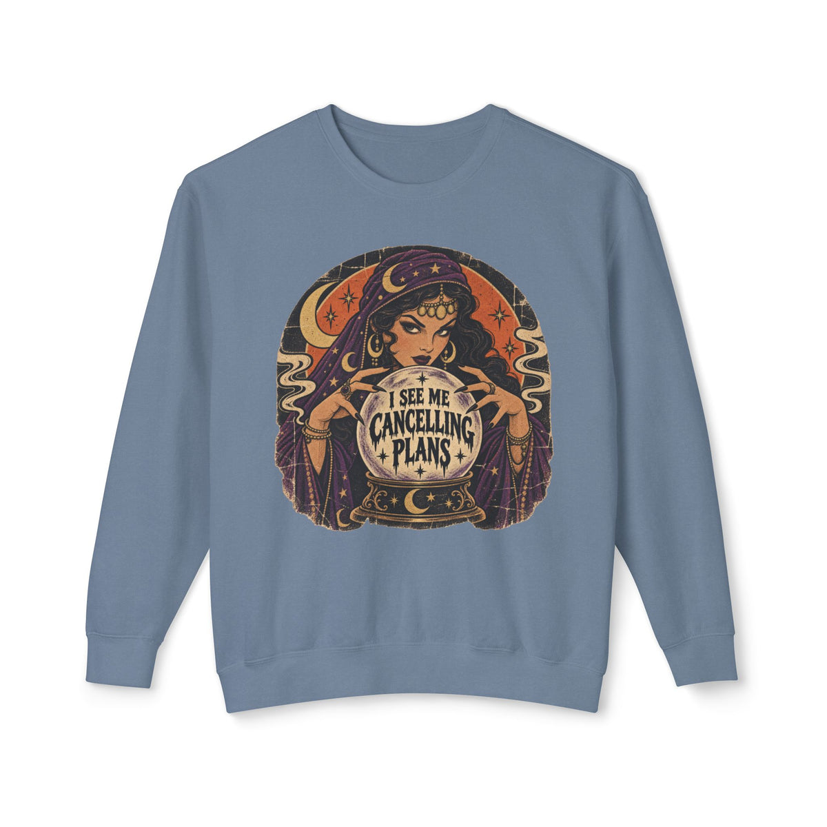 'Cancelling Plans' Crewneck Sweatshirt