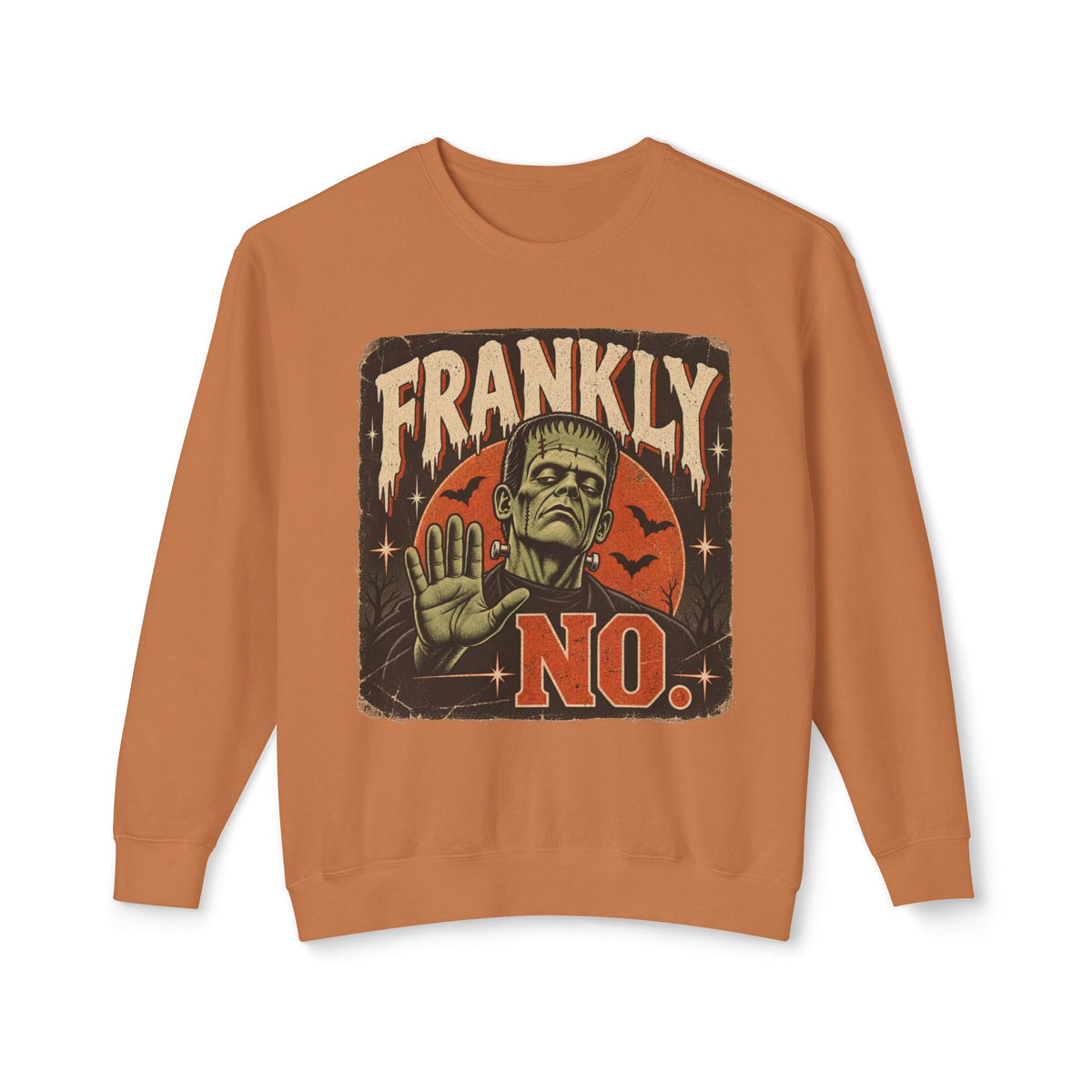 'Frankly, No' Crewneck Sweatshirt
