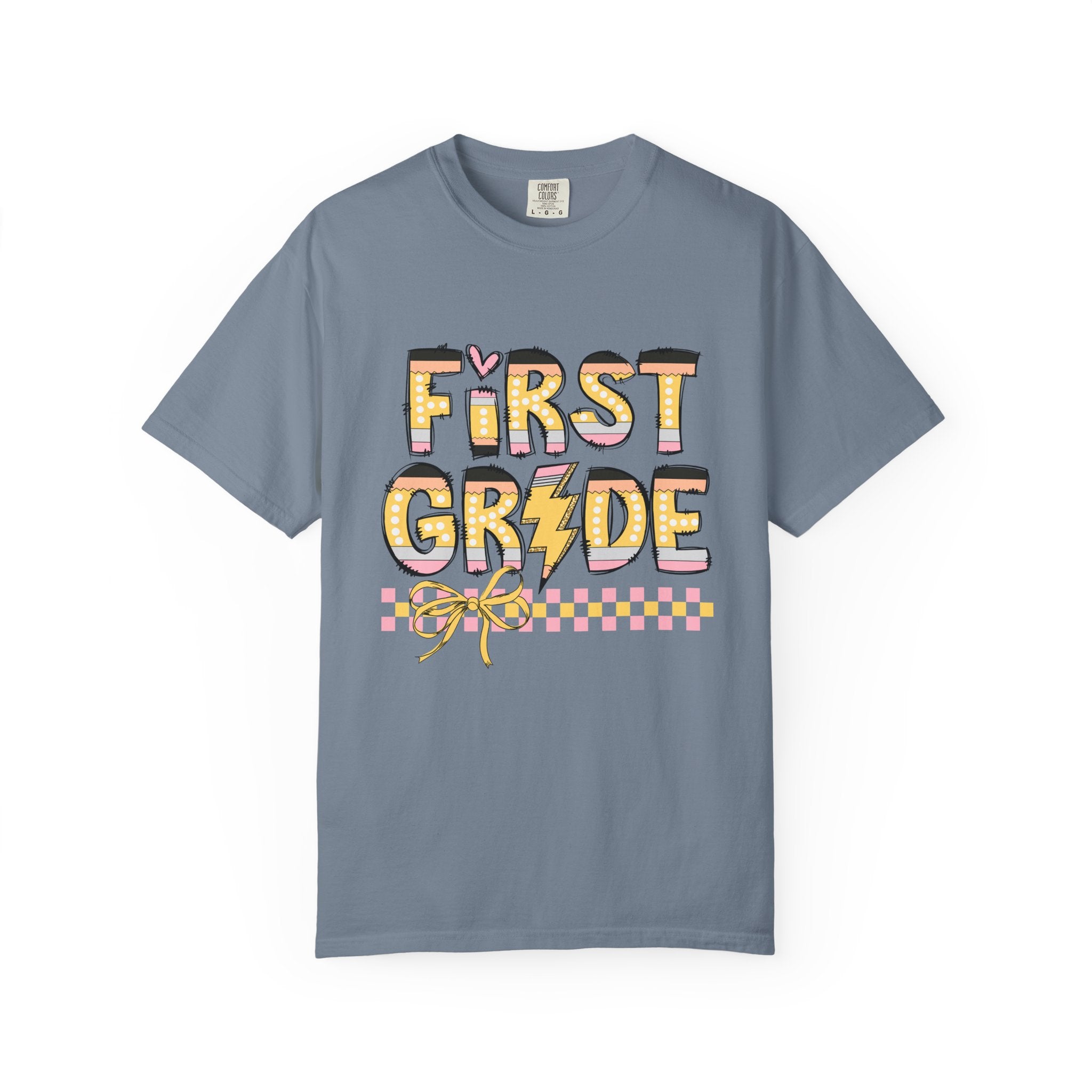 Retro Pencil 1st Grade T-shirt
