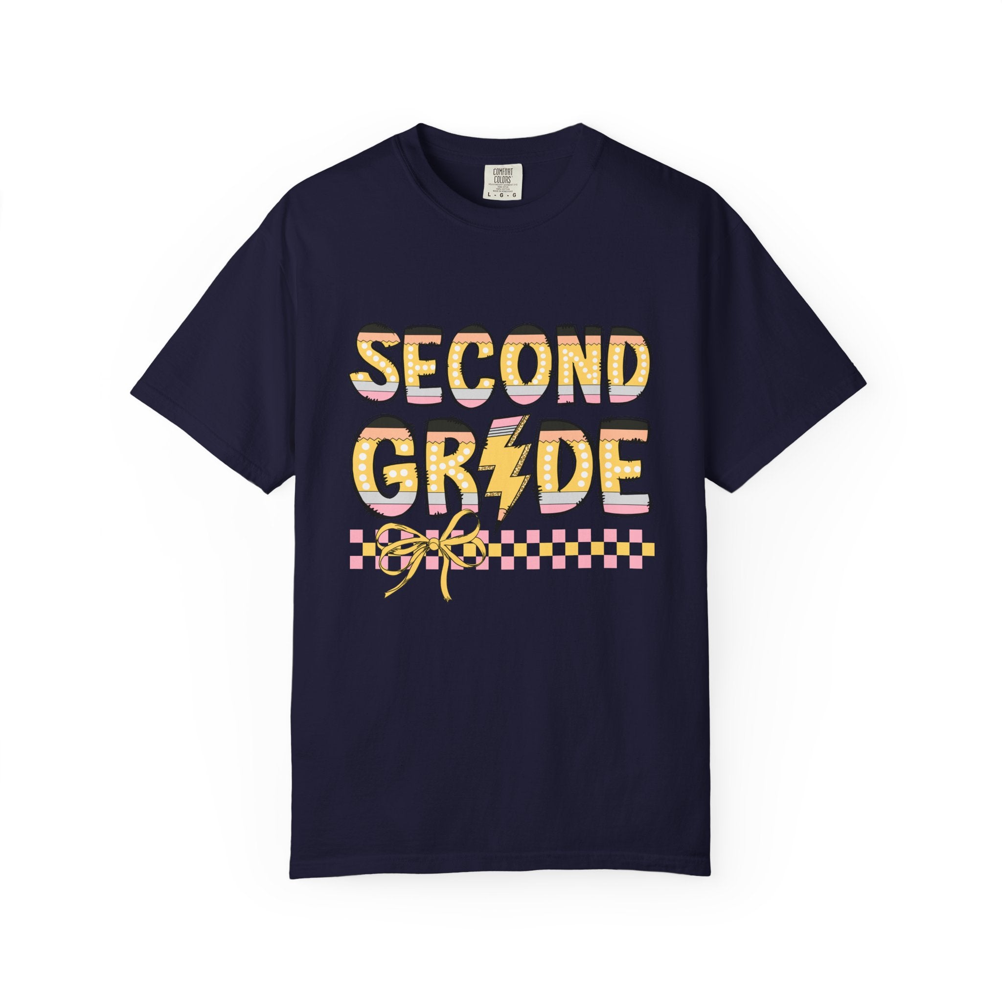 Retro Pencil 2nd Grade T-shirt