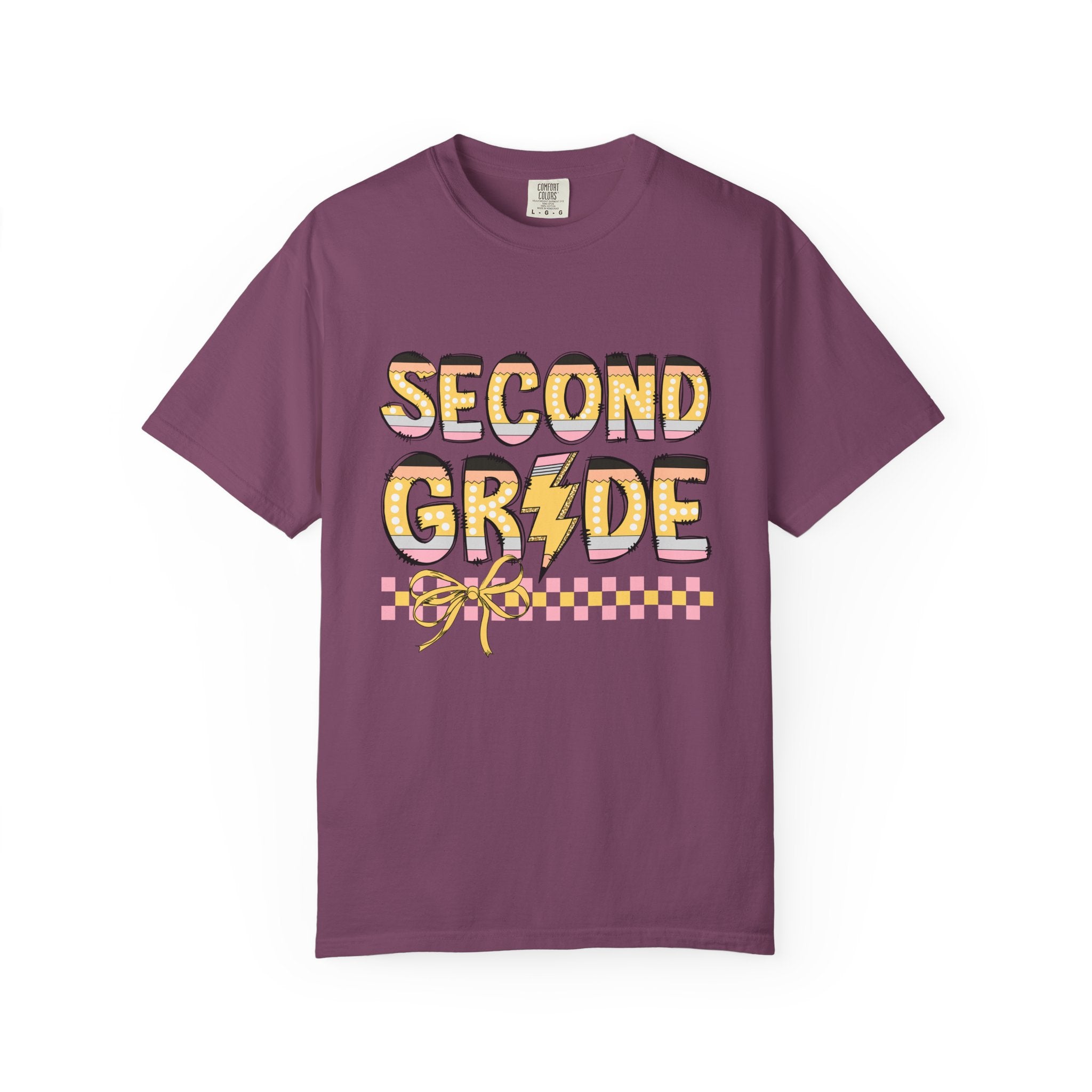 Retro Pencil 2nd Grade T-shirt