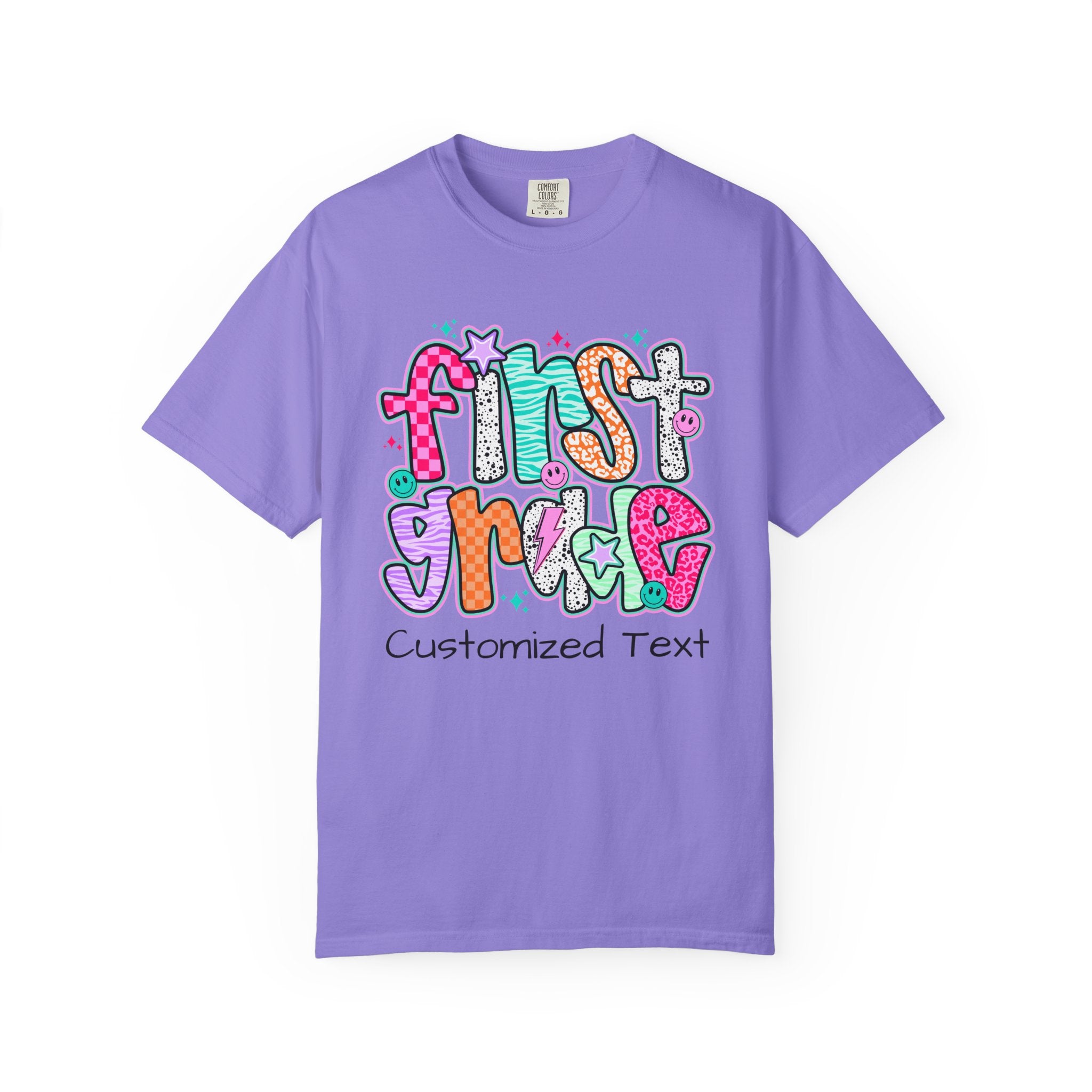 Customizable 1st Grade T-shirt