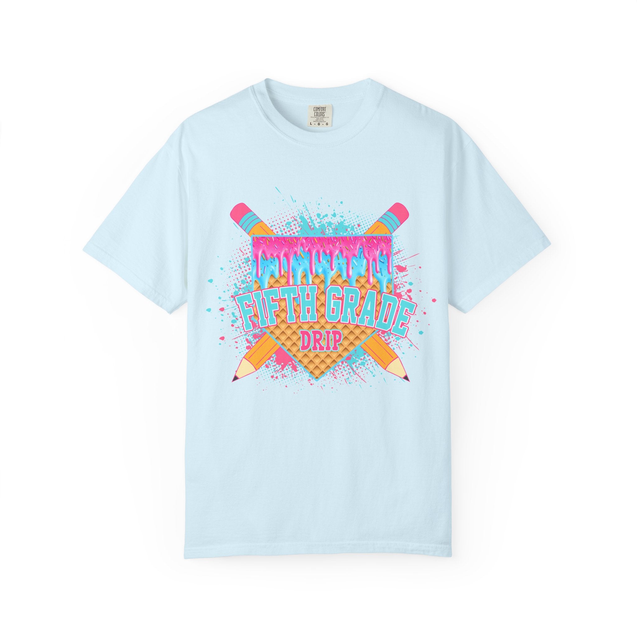 5th Grade Level Drip T-shirt