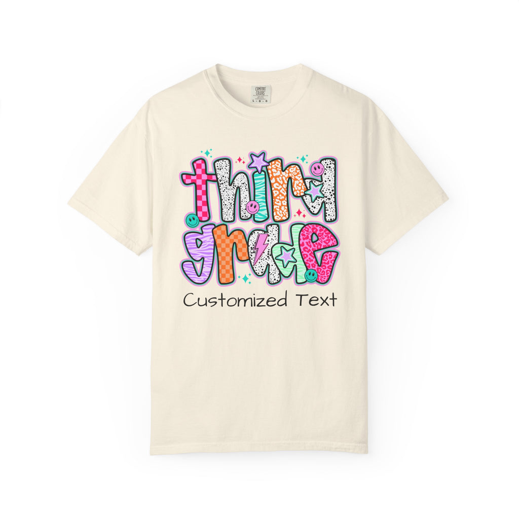 Customizable 3rd Grade T-shirt