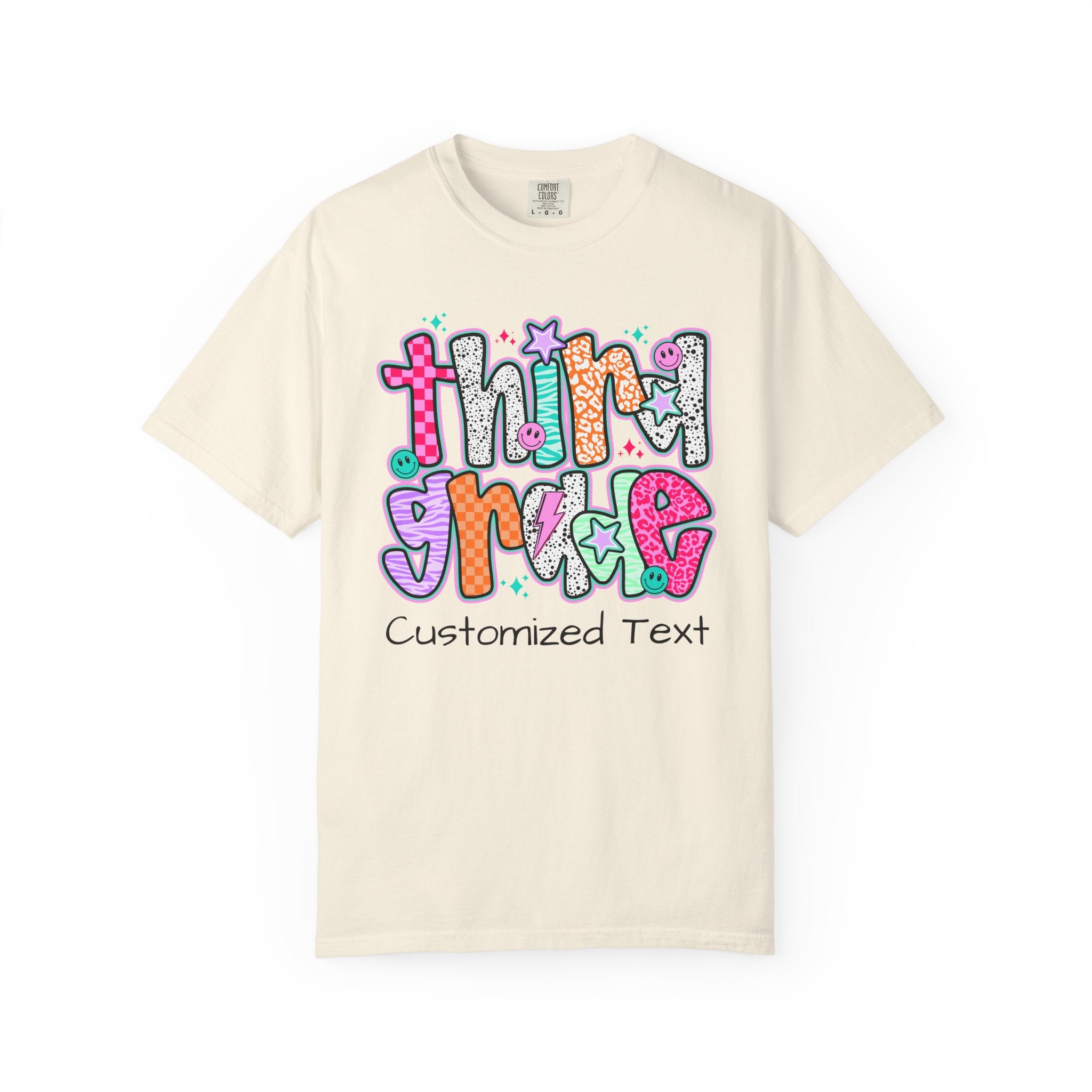Customizable 3rd Grade T-shirt