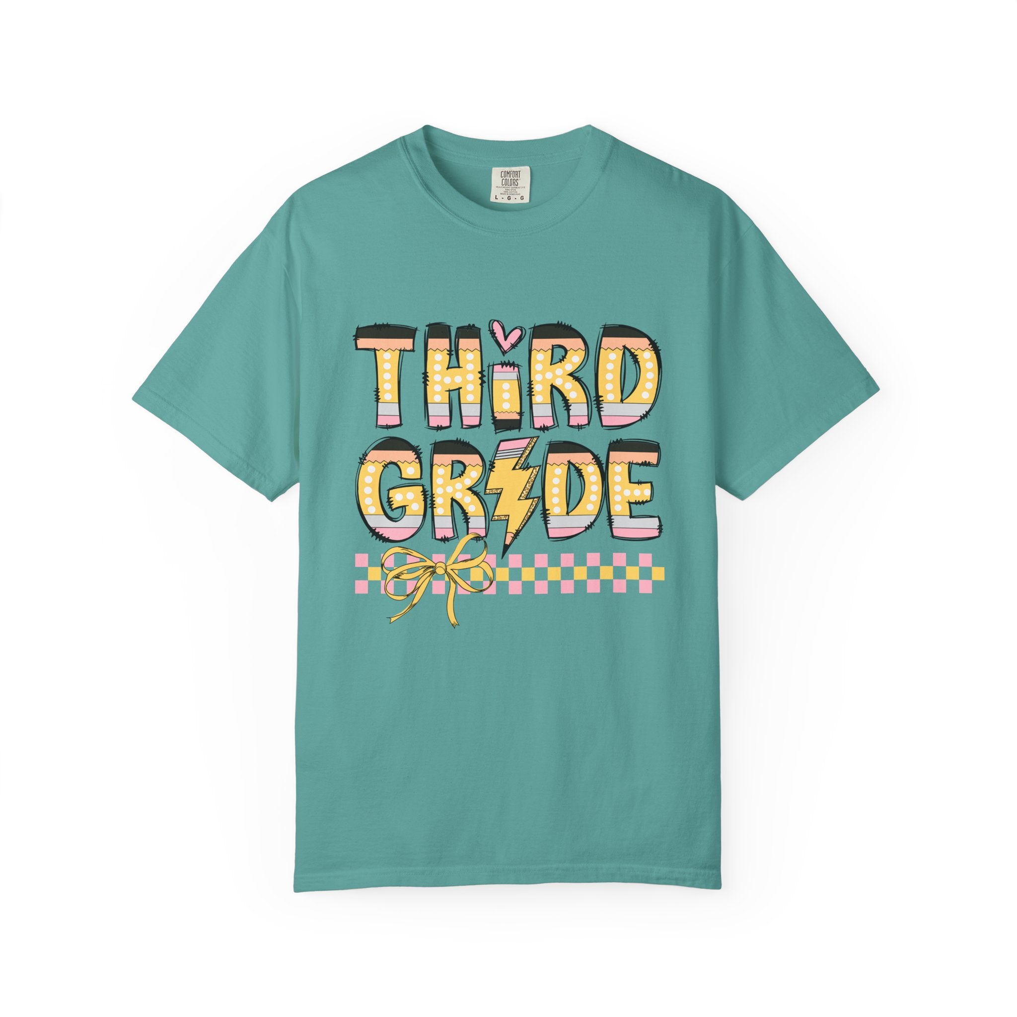 Retro Pencil 3rd Grade T-shirt