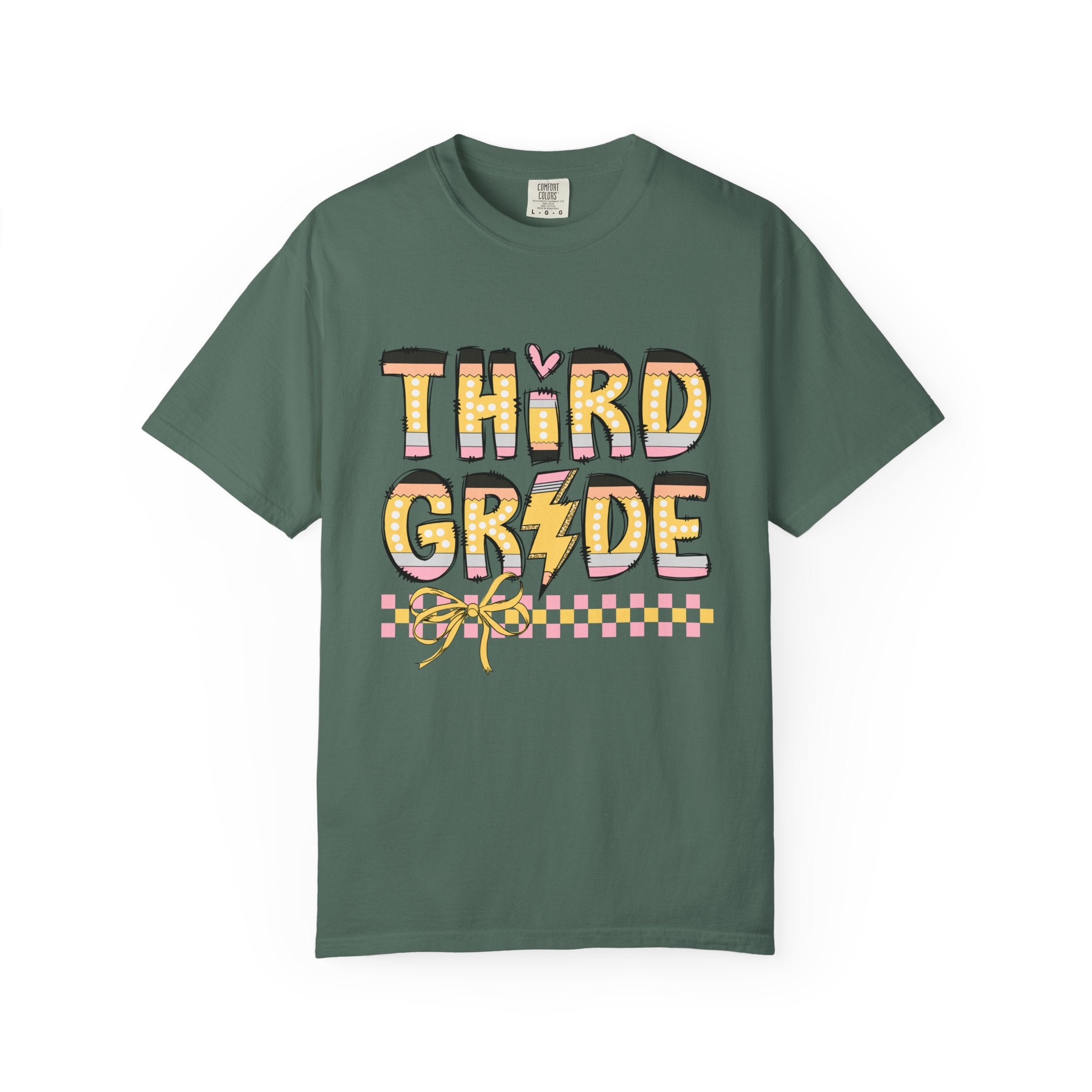 Retro Pencil 3rd Grade T-shirt