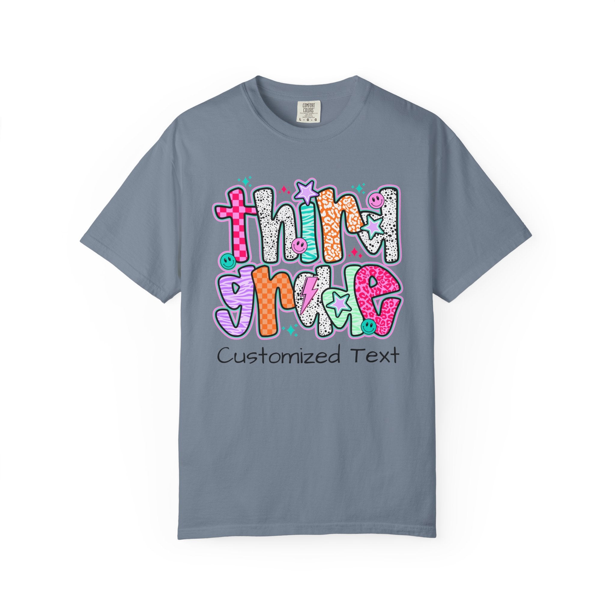 Customizable 3rd Grade T-shirt