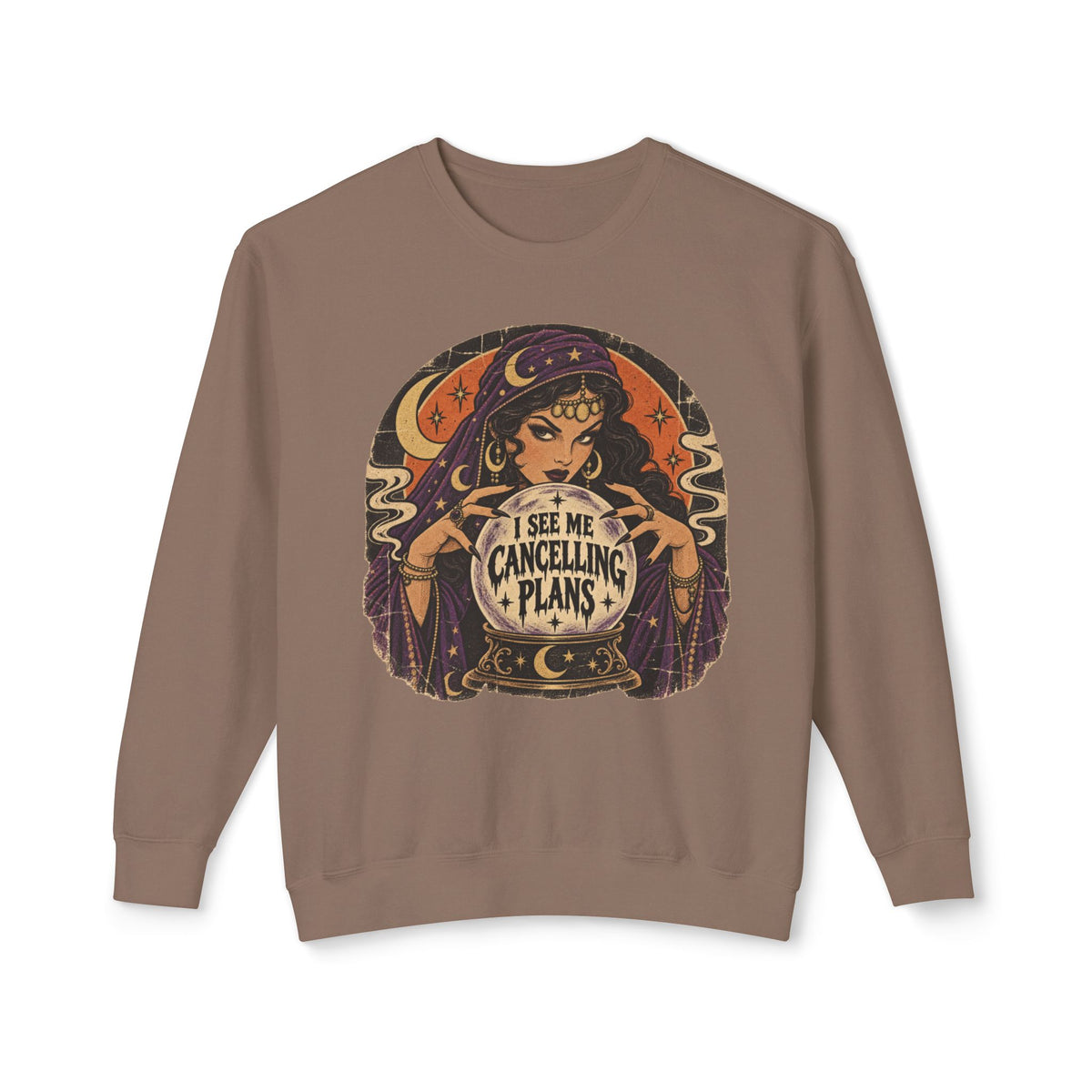 'Cancelling Plans' Crewneck Sweatshirt