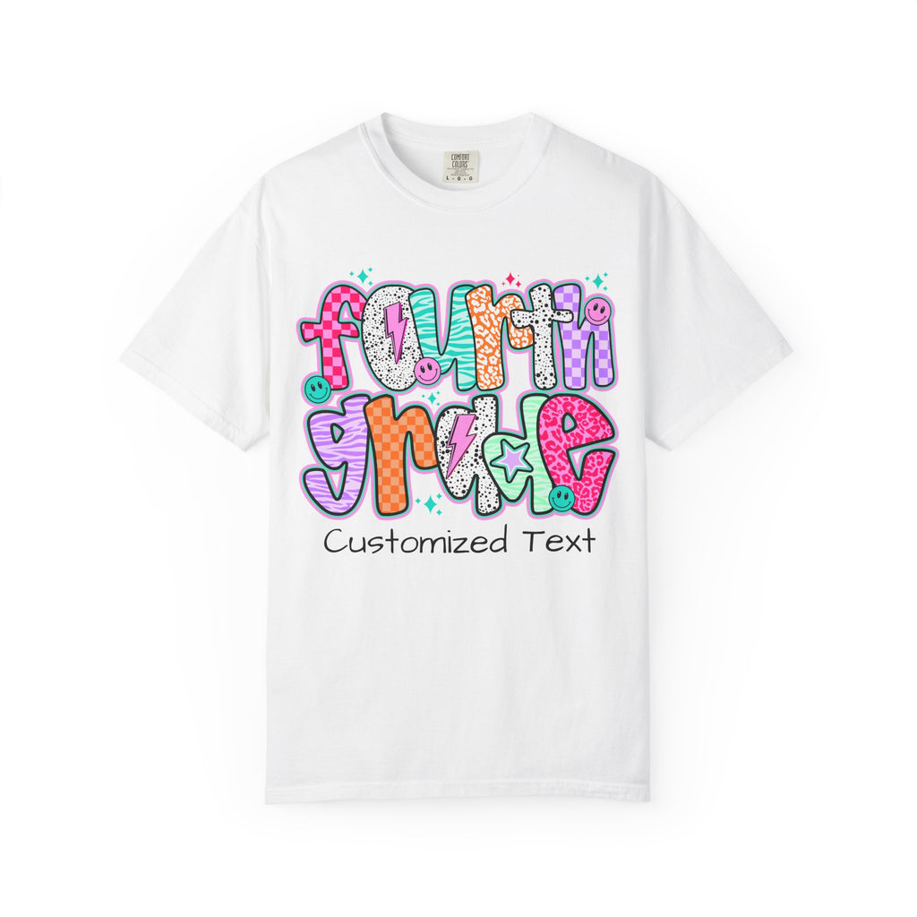 Customizable 4th Grade T-shirt