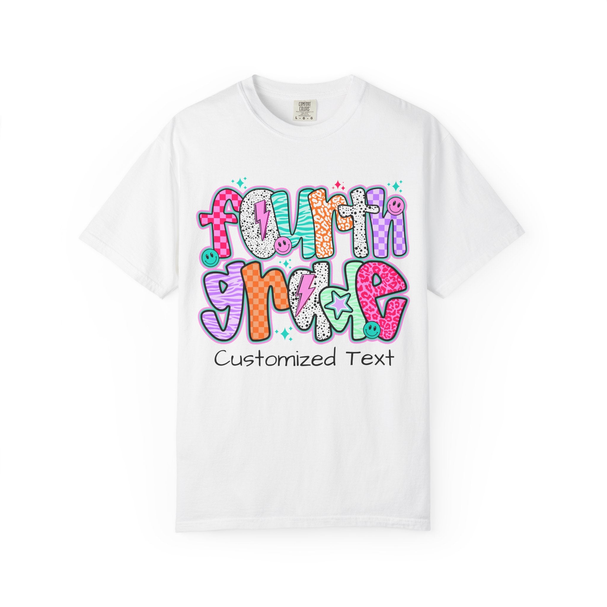 Customizable 4th Grade T-shirt