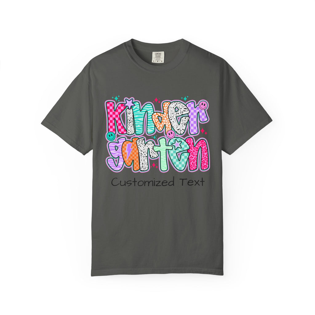 Customizable Kindergarten T-shirt