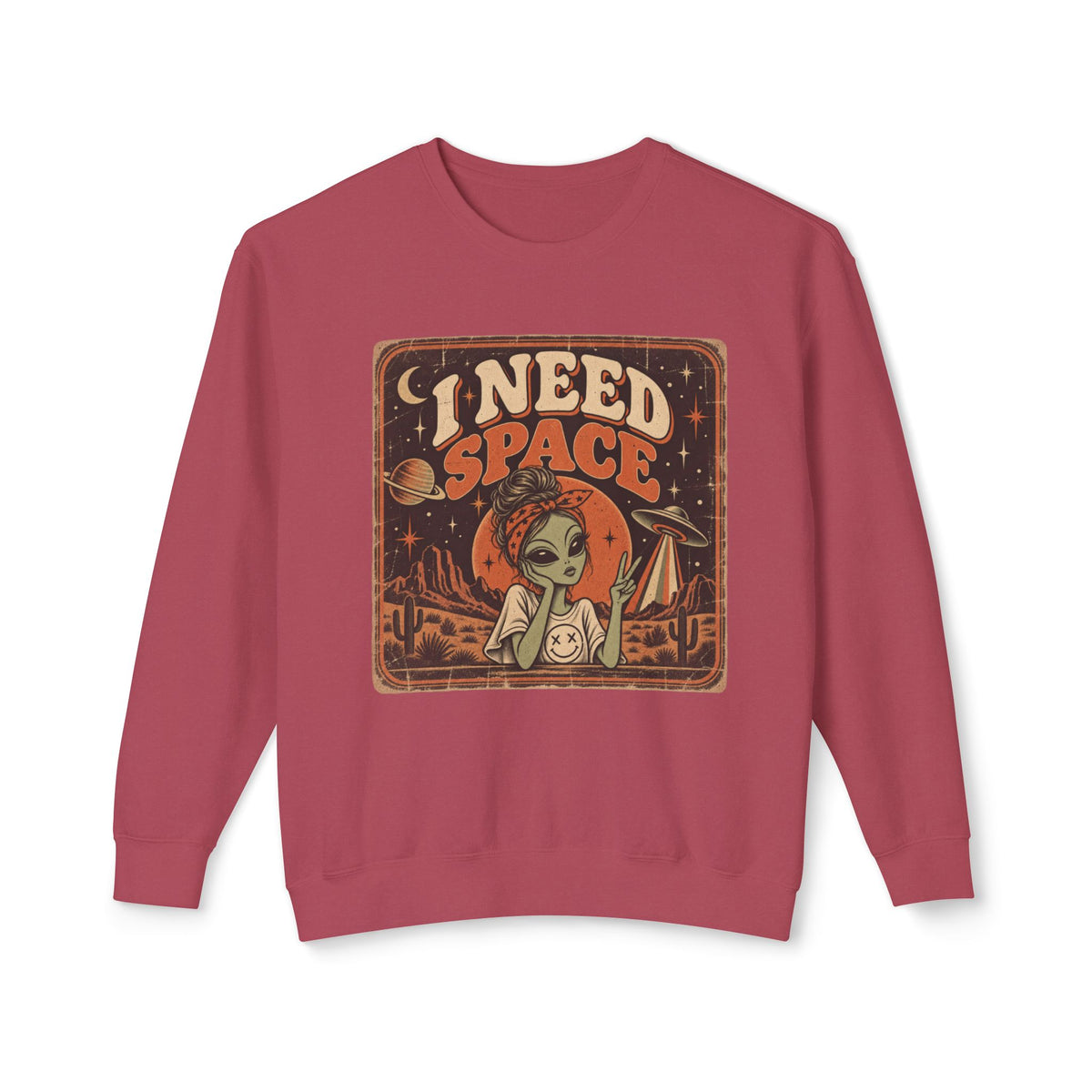 'I Need Space' Crewneck Sweatshirt