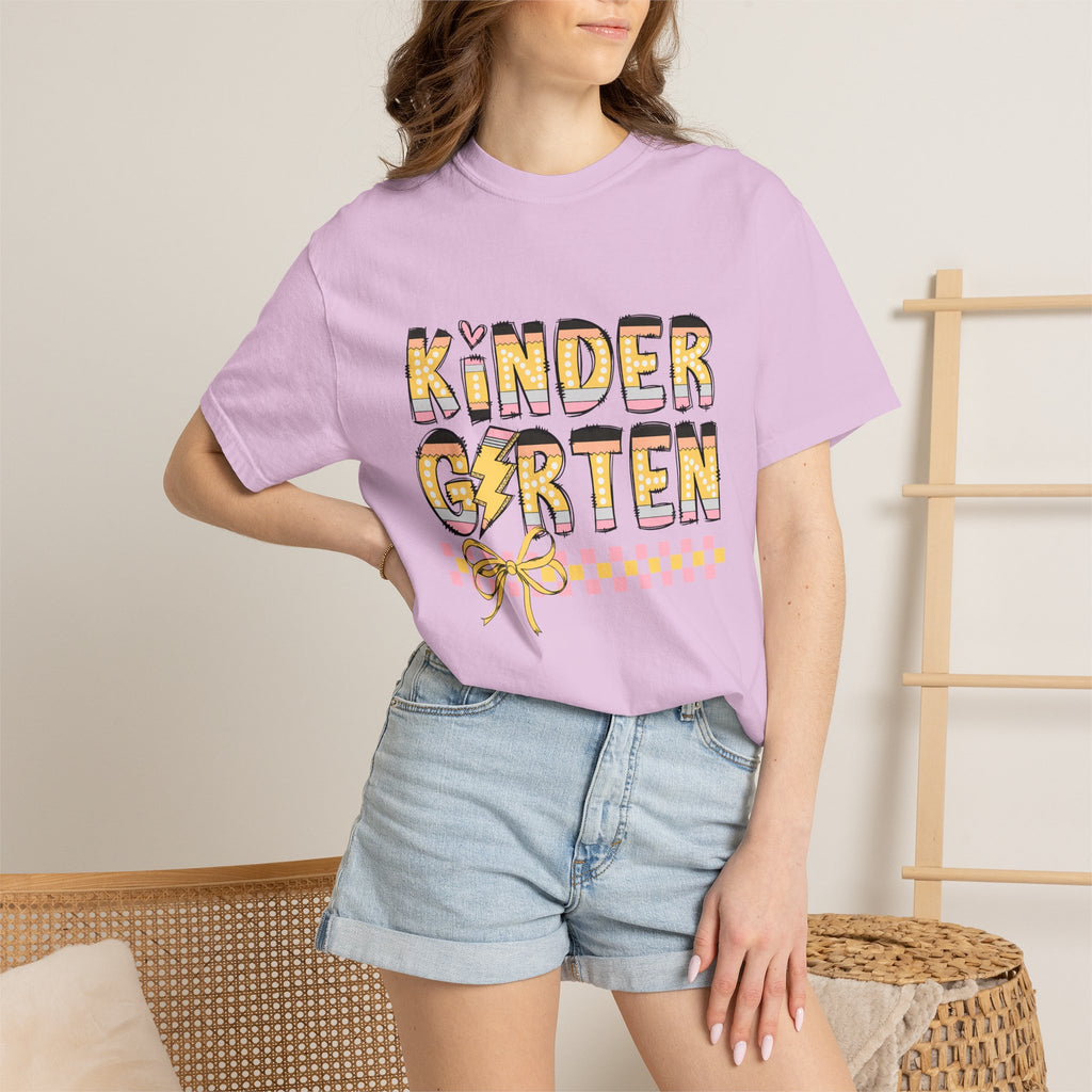Retro Pencil Kindergarten T-shirt
