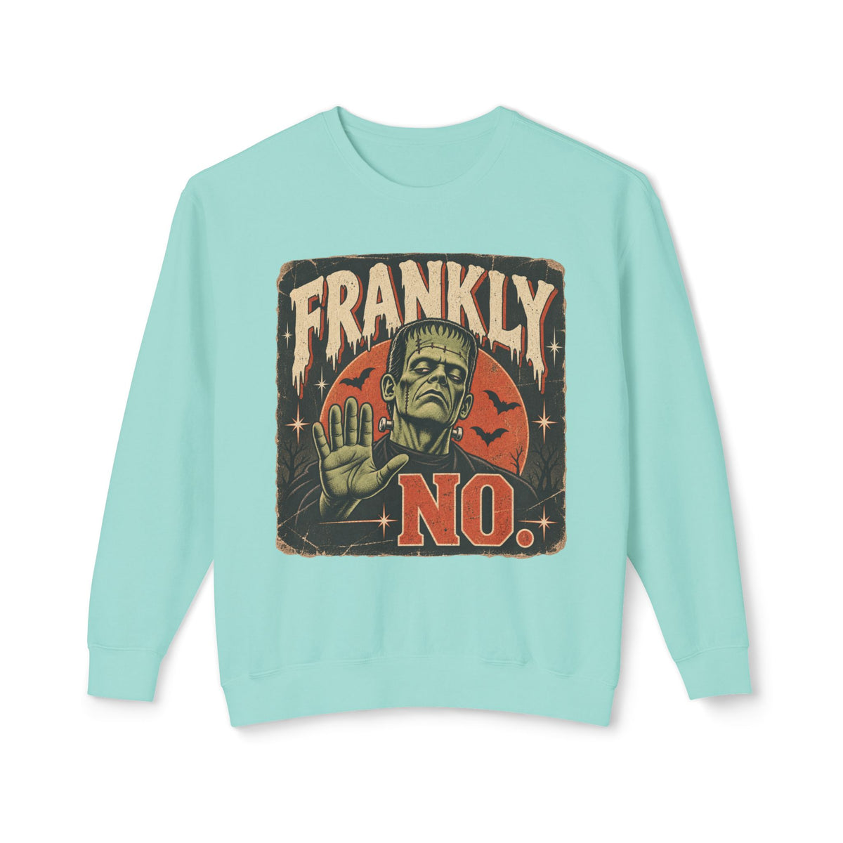 'Frankly, No' Crewneck Sweatshirt