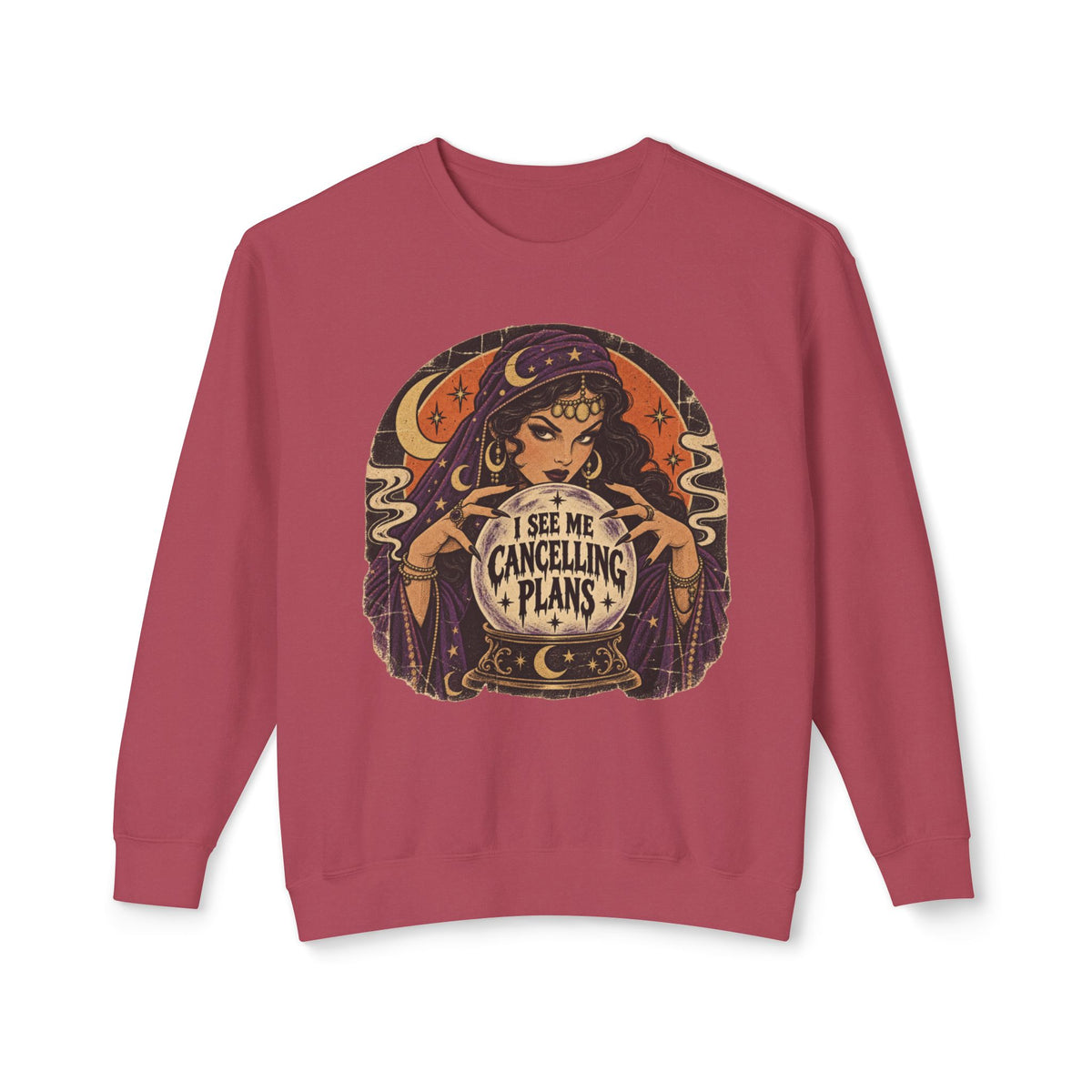 'Cancelling Plans' Crewneck Sweatshirt