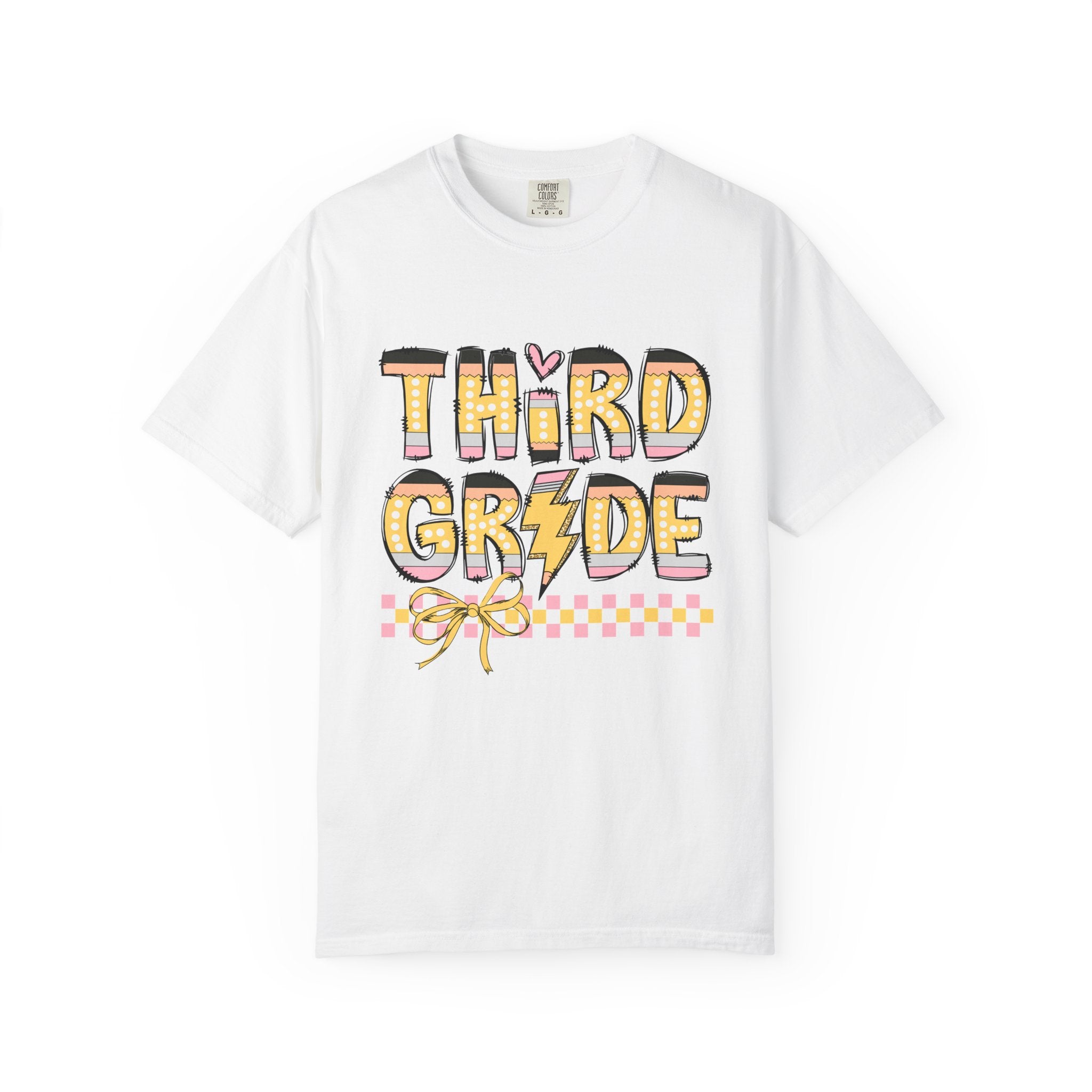 Retro Pencil 3rd Grade T-shirt