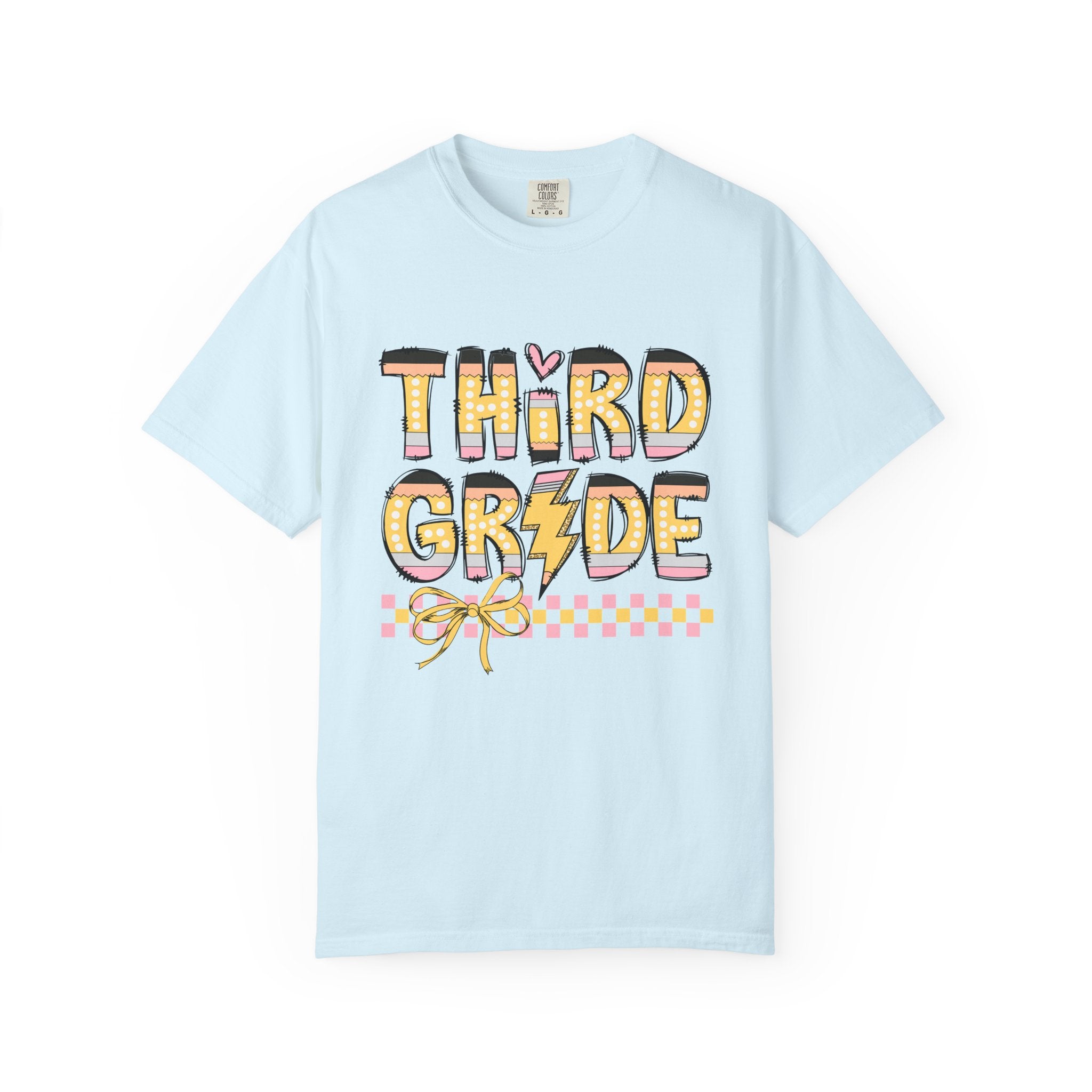 Retro Pencil 3rd Grade T-shirt