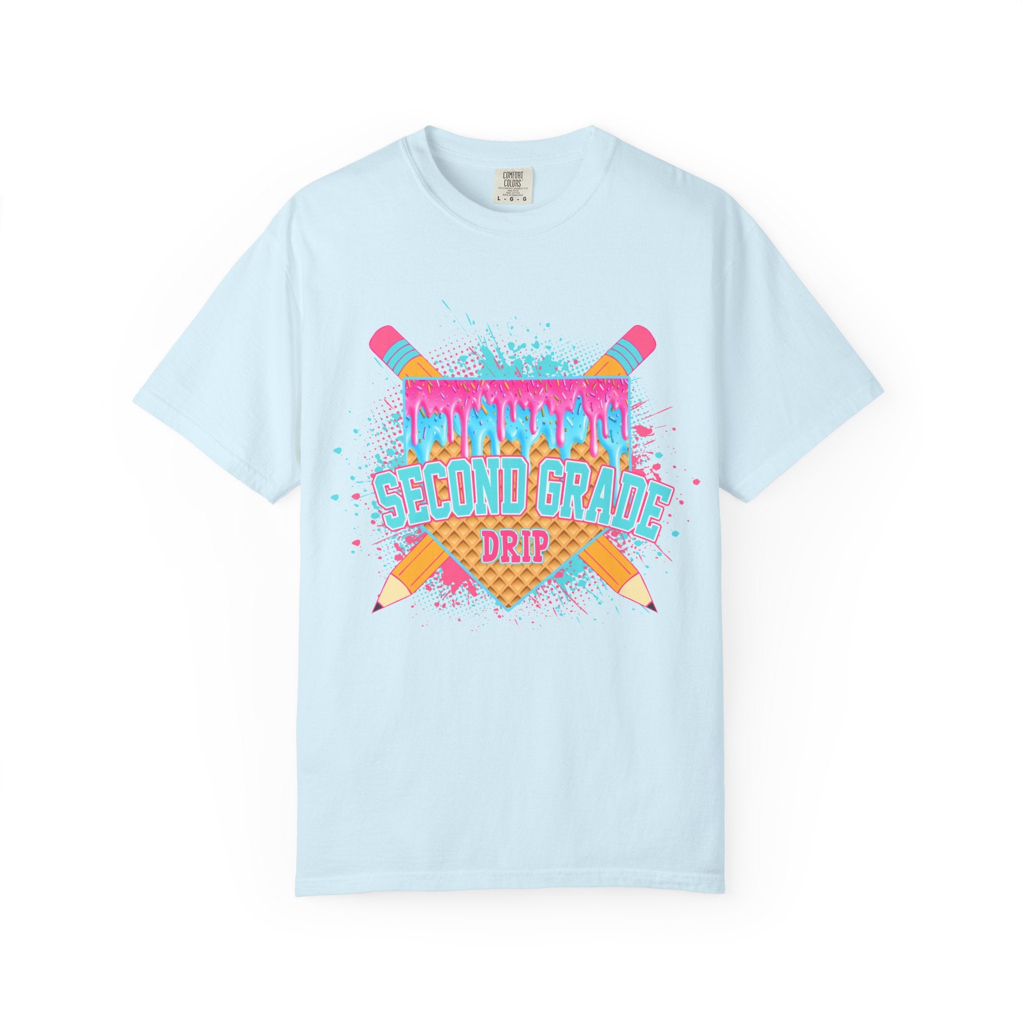 2nd Grade Level Drip T-shirt