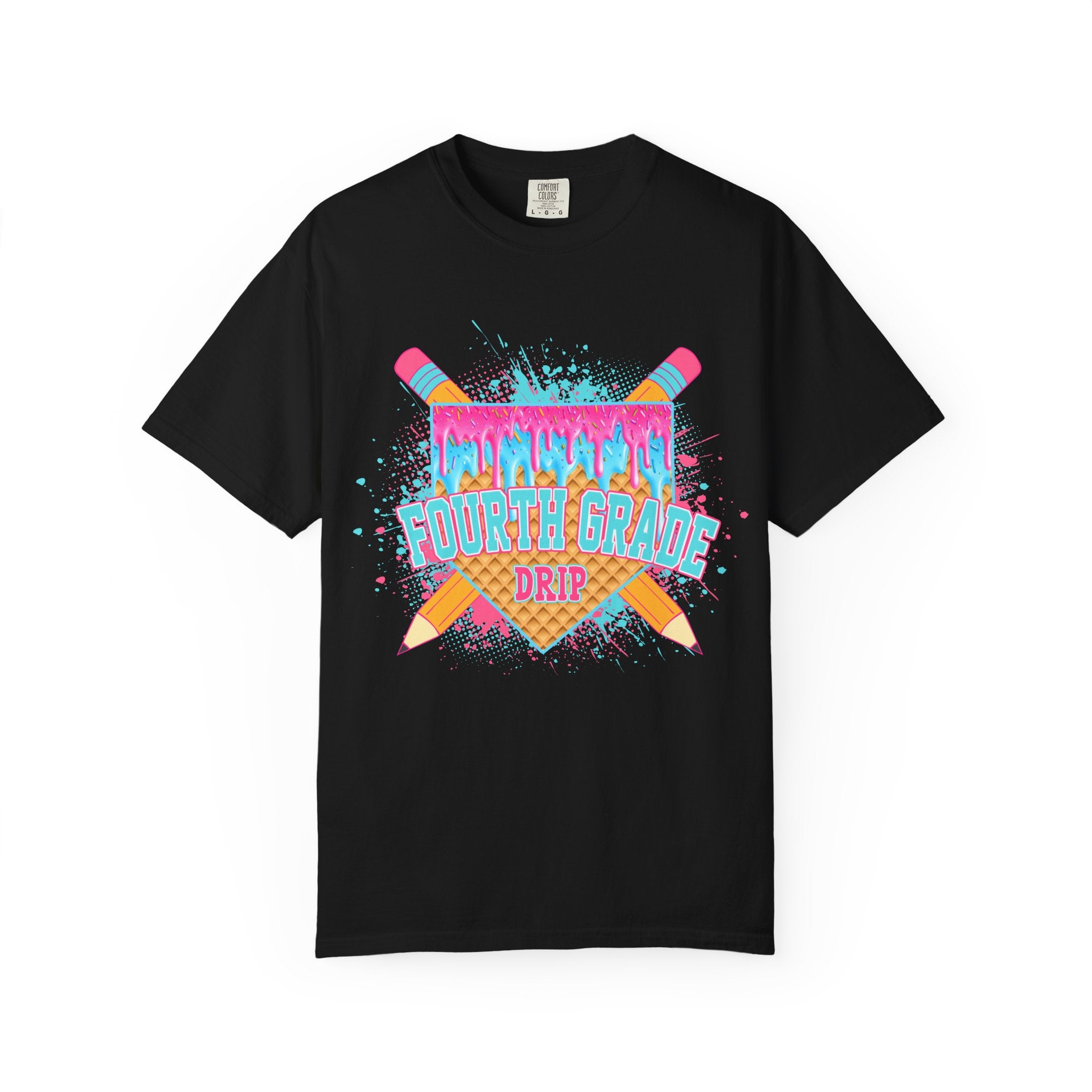 4th Grade Level Drip T-shirt