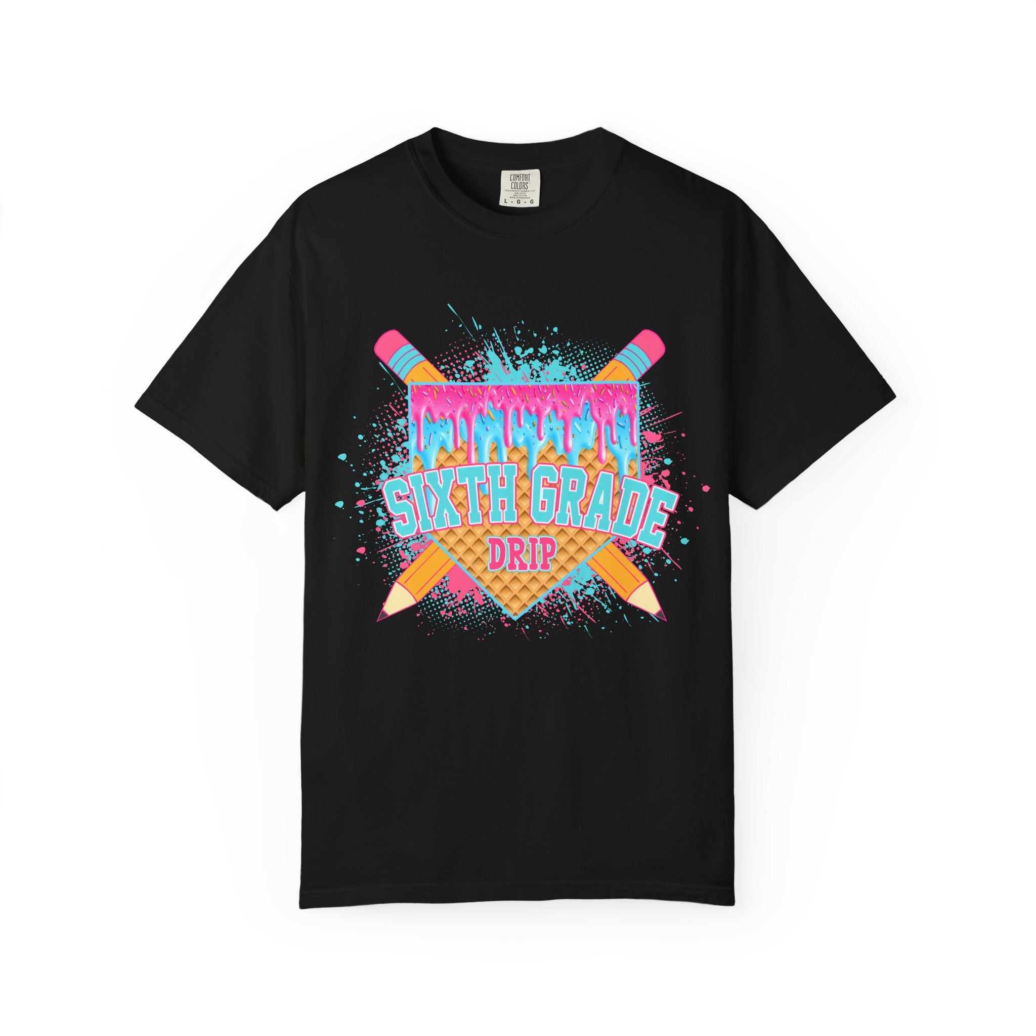 6th Grade Level Drip T-shirt