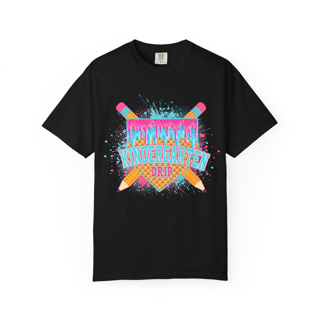 Kindergarten Grade Level Drip T-shirt