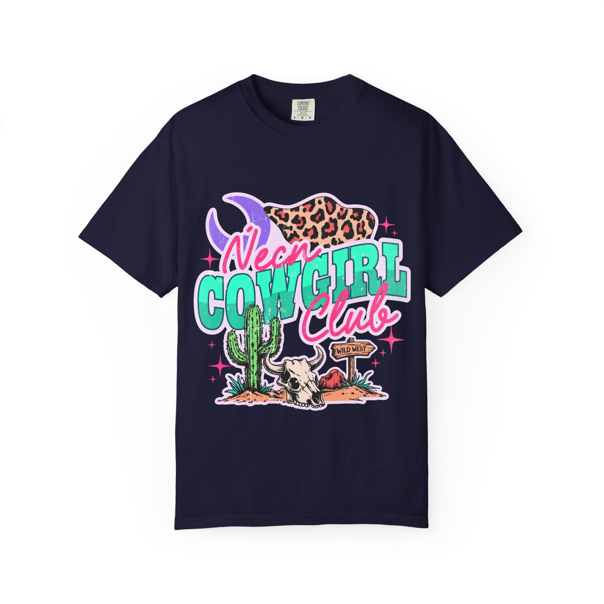 Neon Cowgirl Club T-shirt