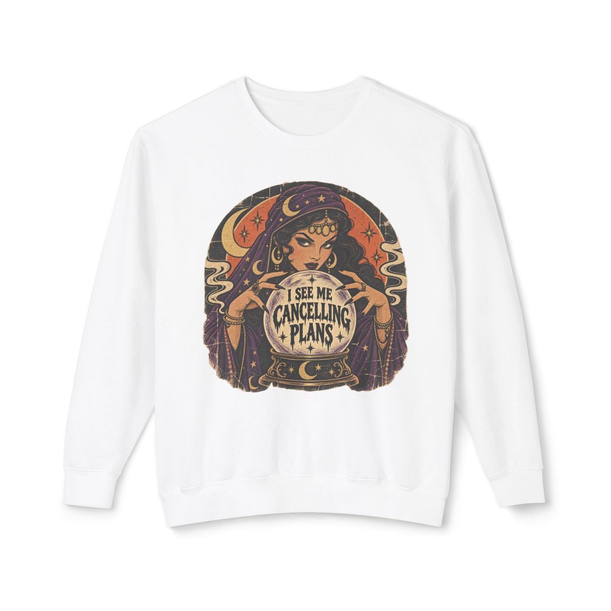 'Cancelling Plans' Crewneck Sweatshirt
