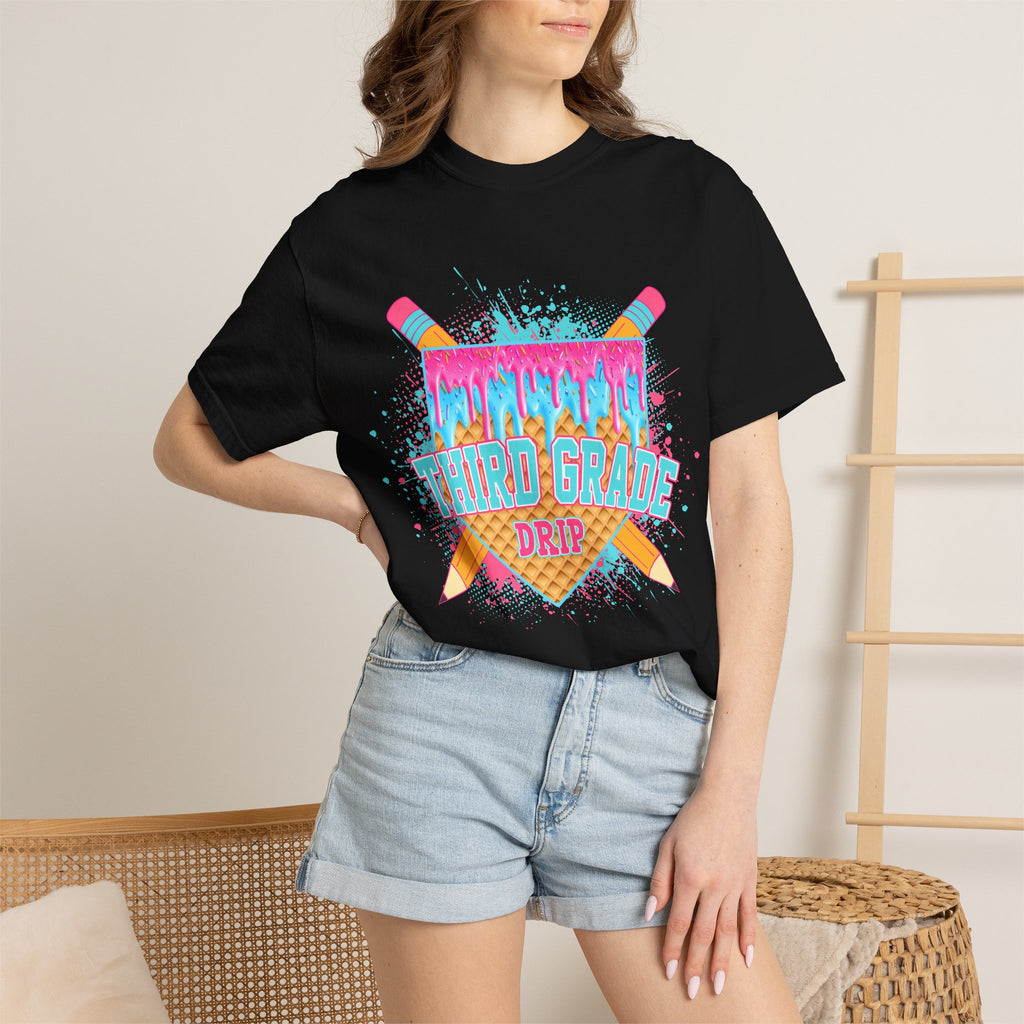 3rd Grade Level Drip T-shirt