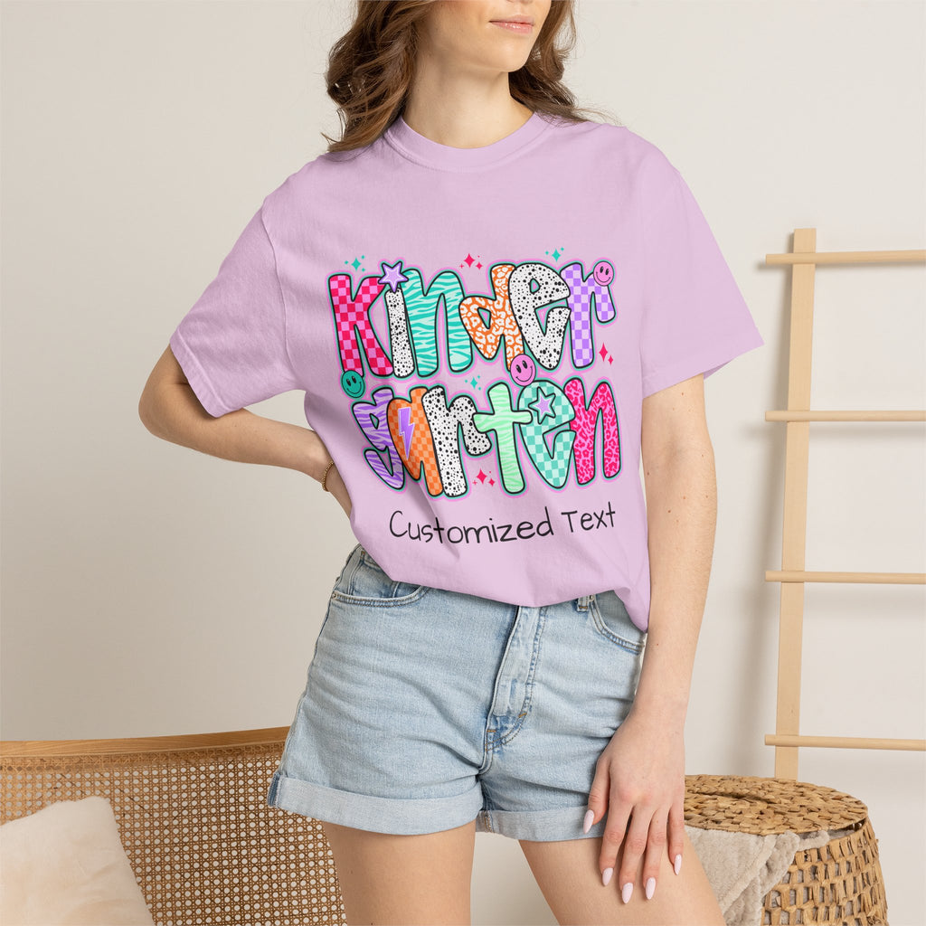 Customizable Kindergarten T-shirt