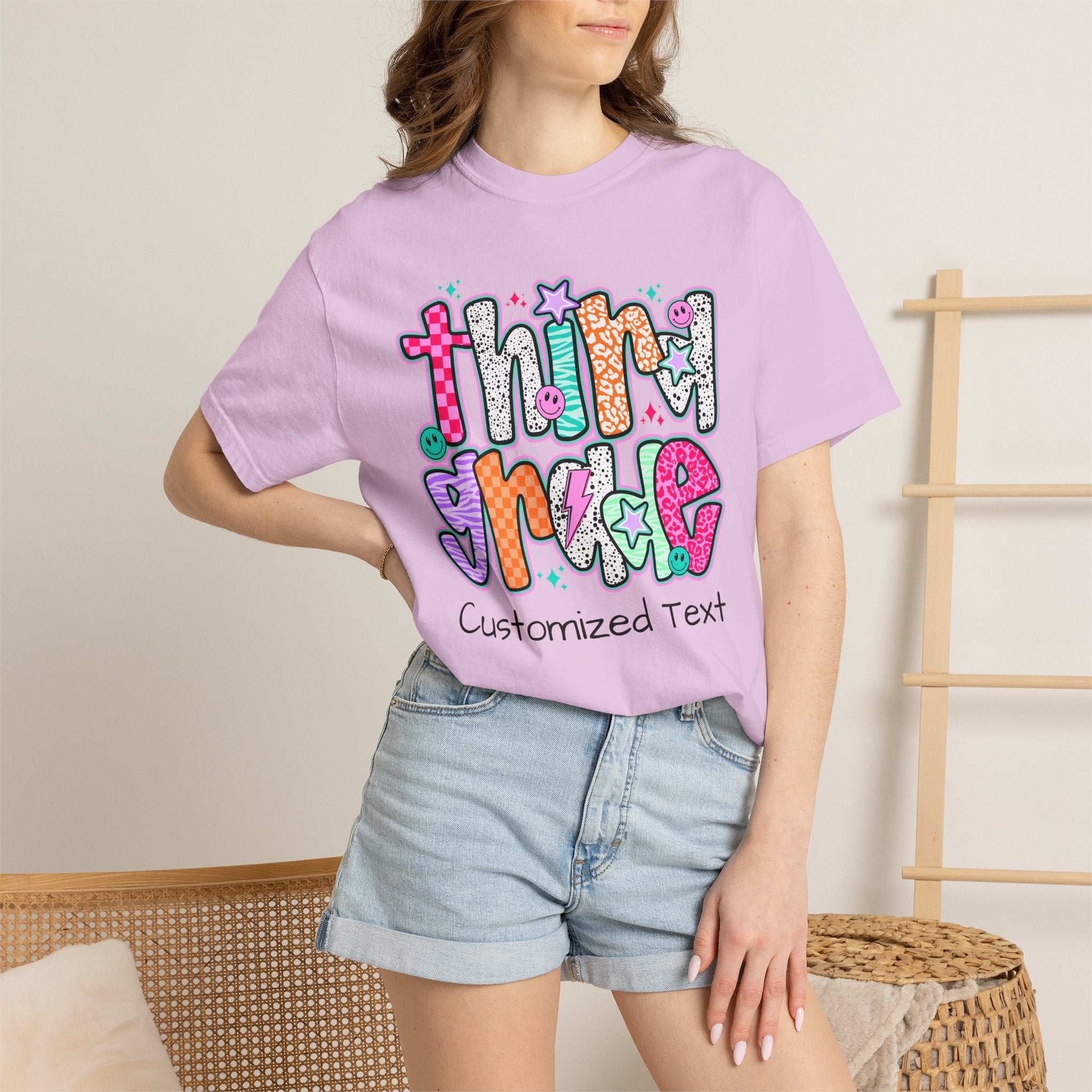 Customizable 3rd Grade T-shirt