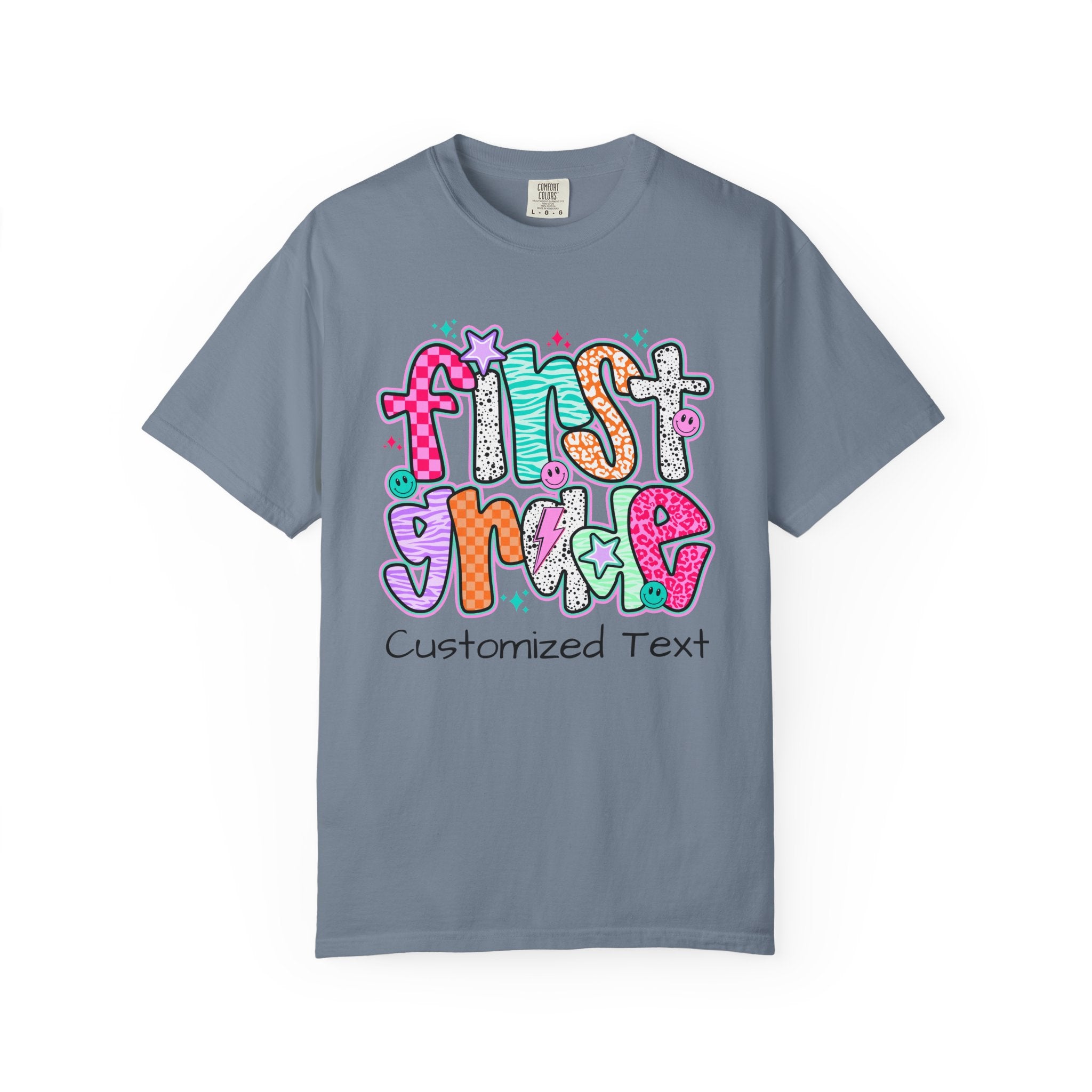 Customizable 1st Grade T-shirt