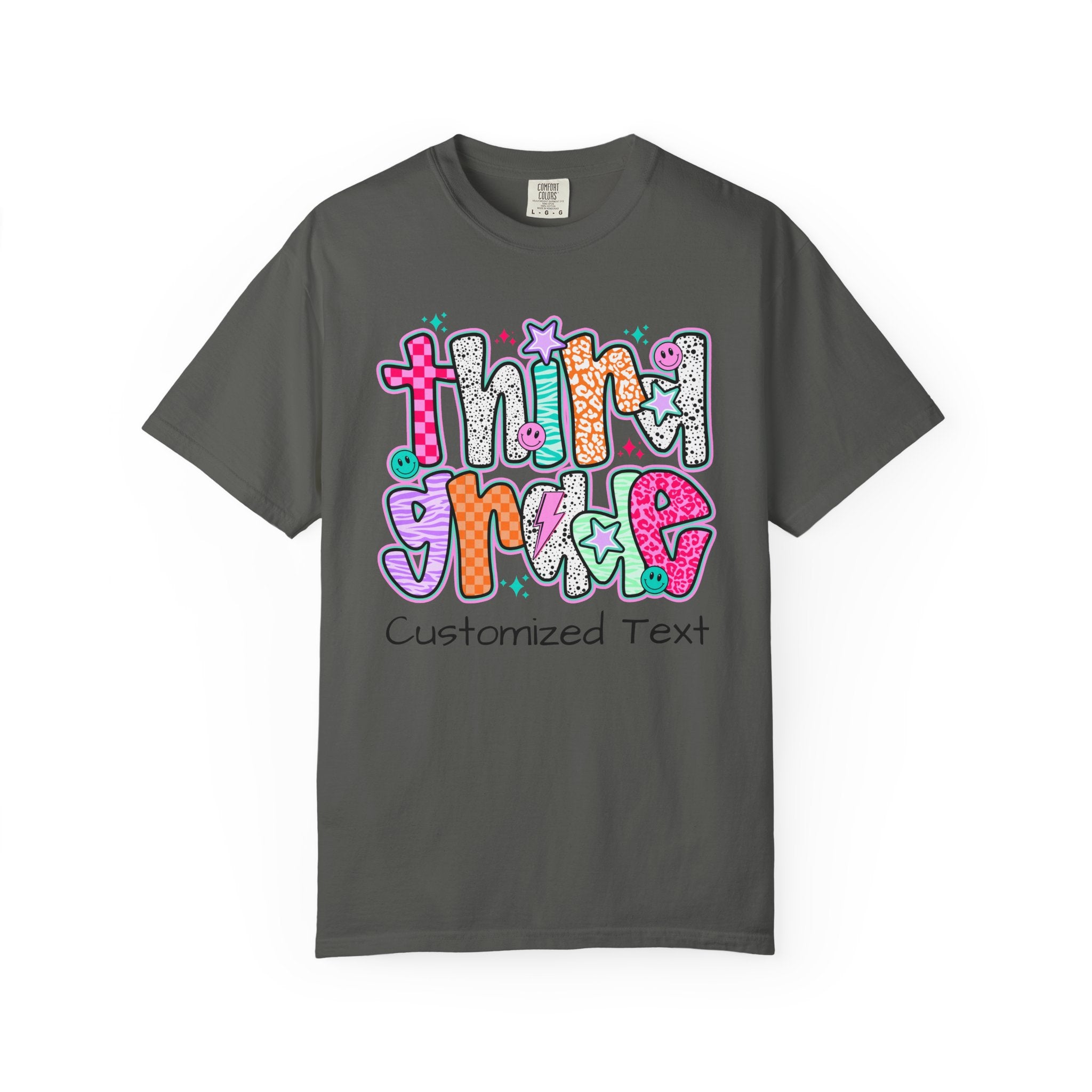 Customizable 3rd Grade T-shirt