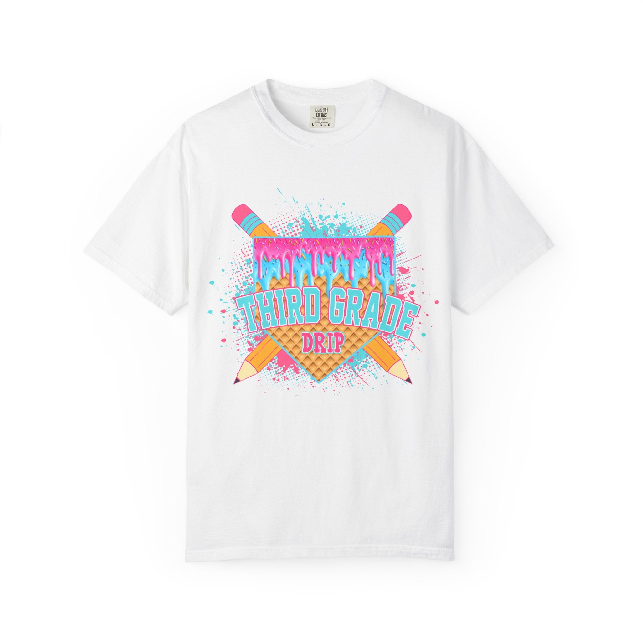 3rd Grade Level Drip T-shirt
