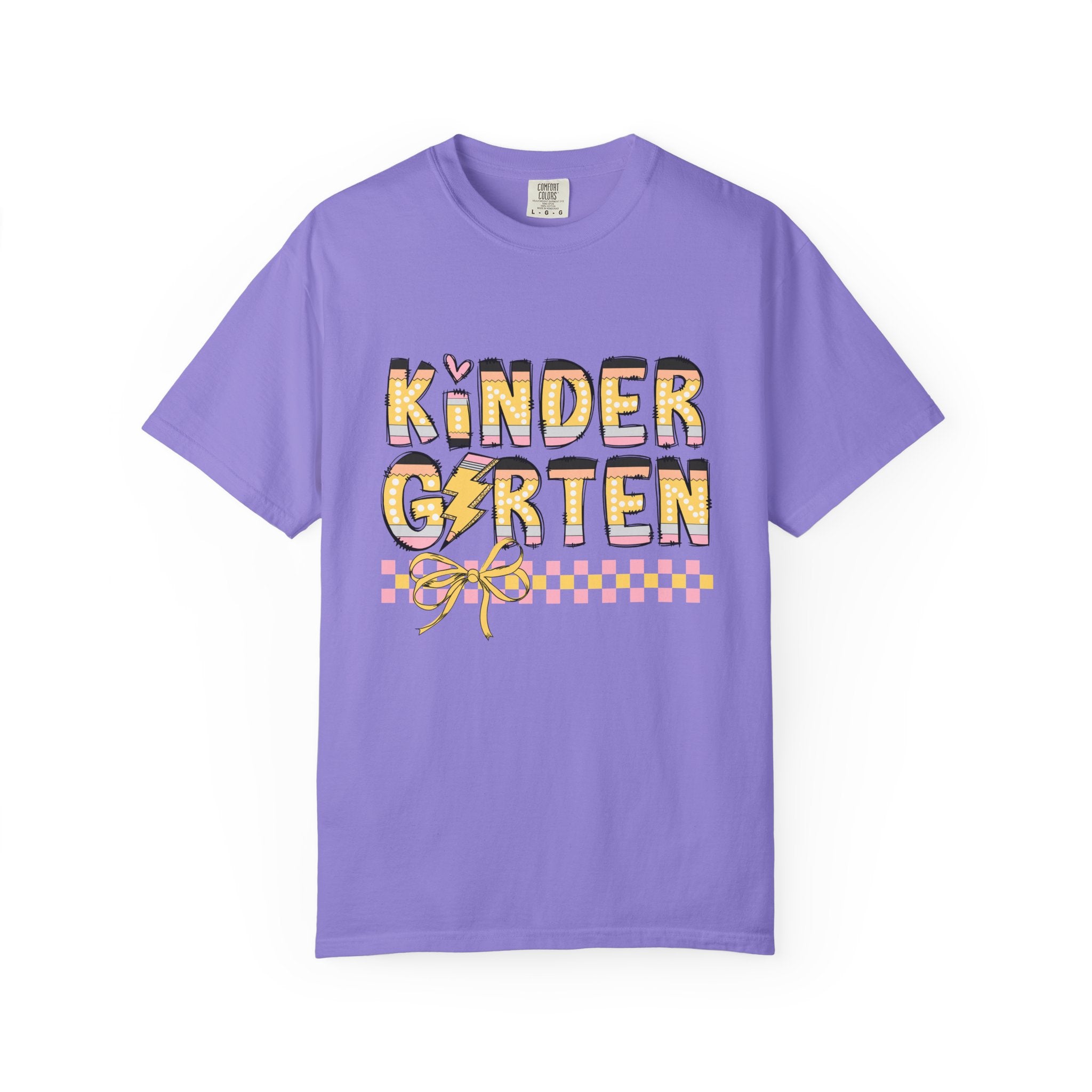 Retro Pencil Kindergarten T-shirt