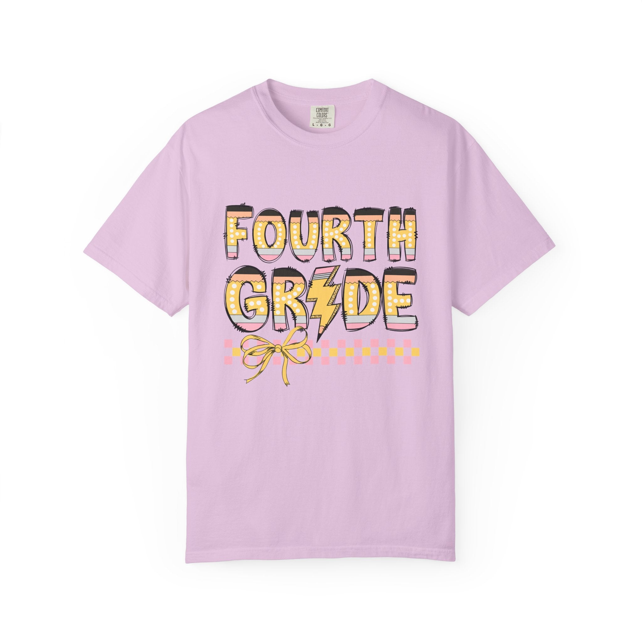 Retro Pencil 4th Grade T-shirt