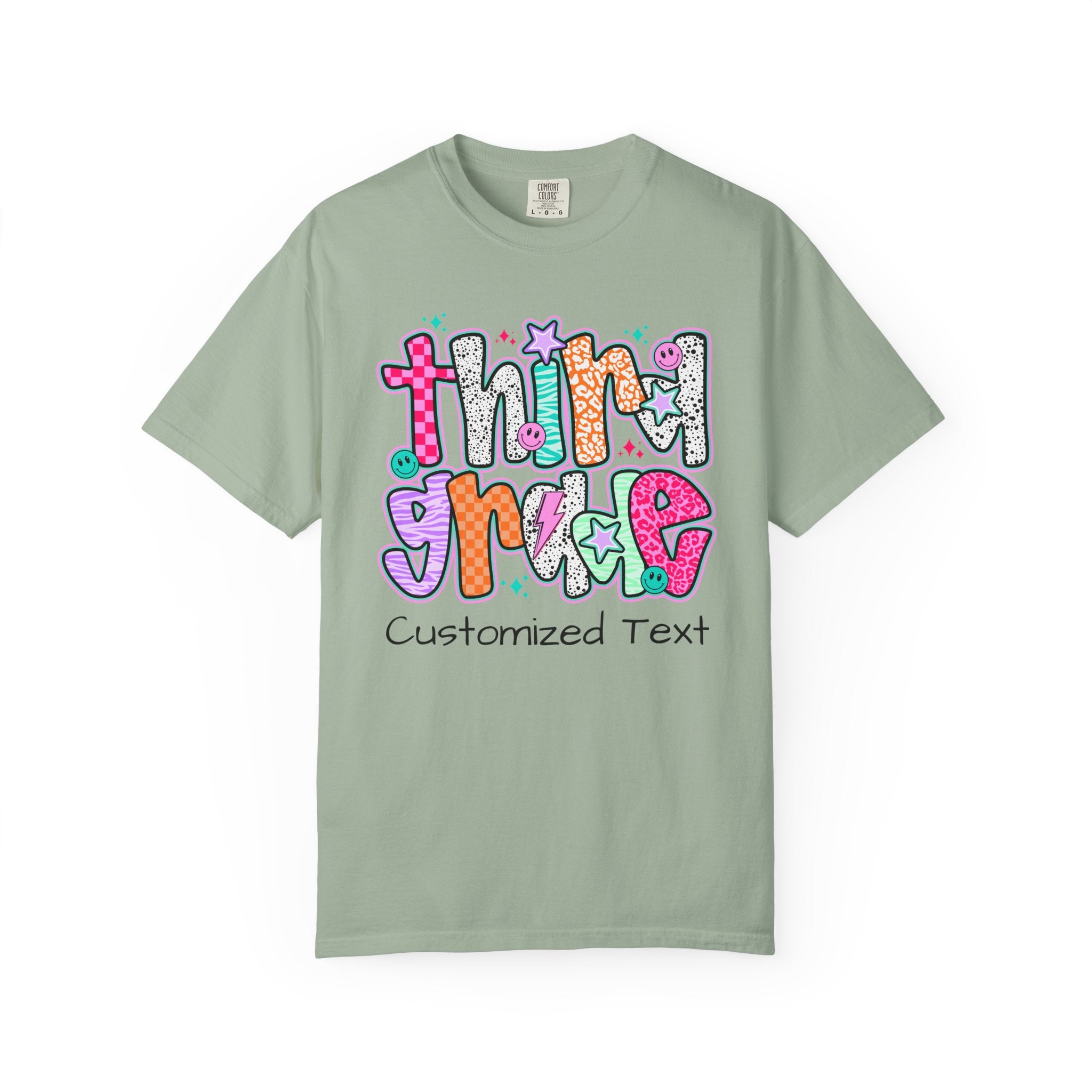 Customizable 3rd Grade T-shirt