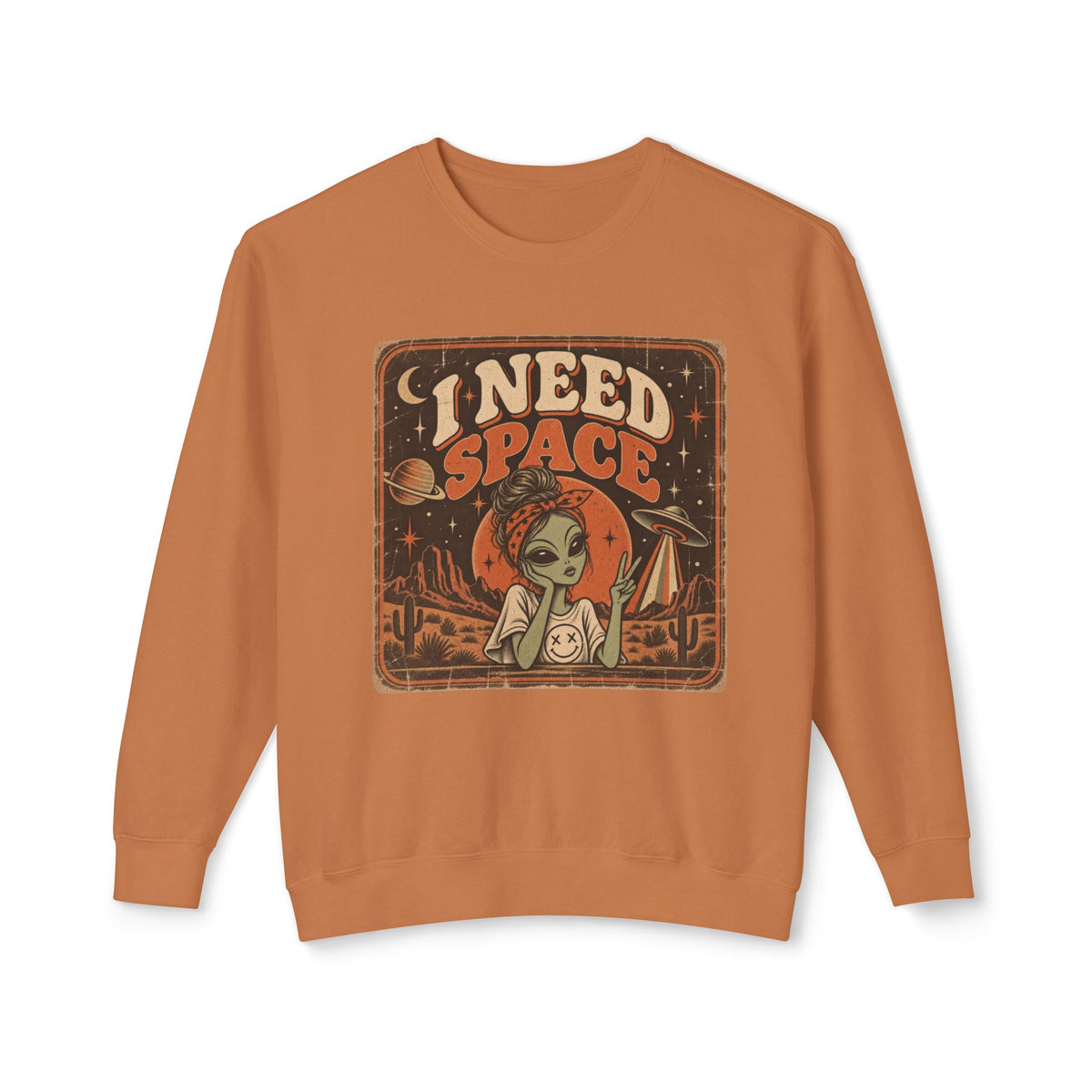 'I Need Space' Crewneck Sweatshirt