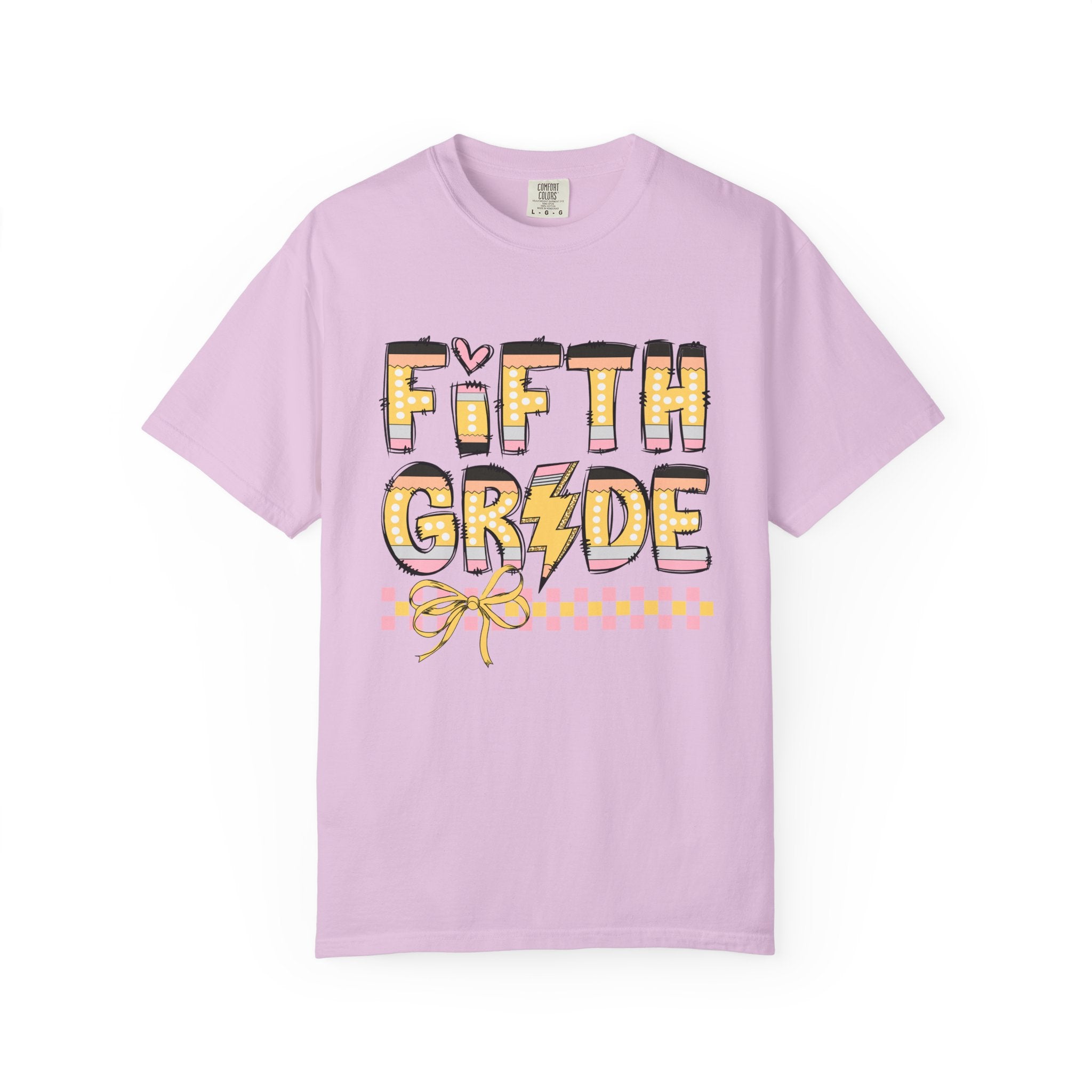 Retro Pencil 5th Grade T-shirt