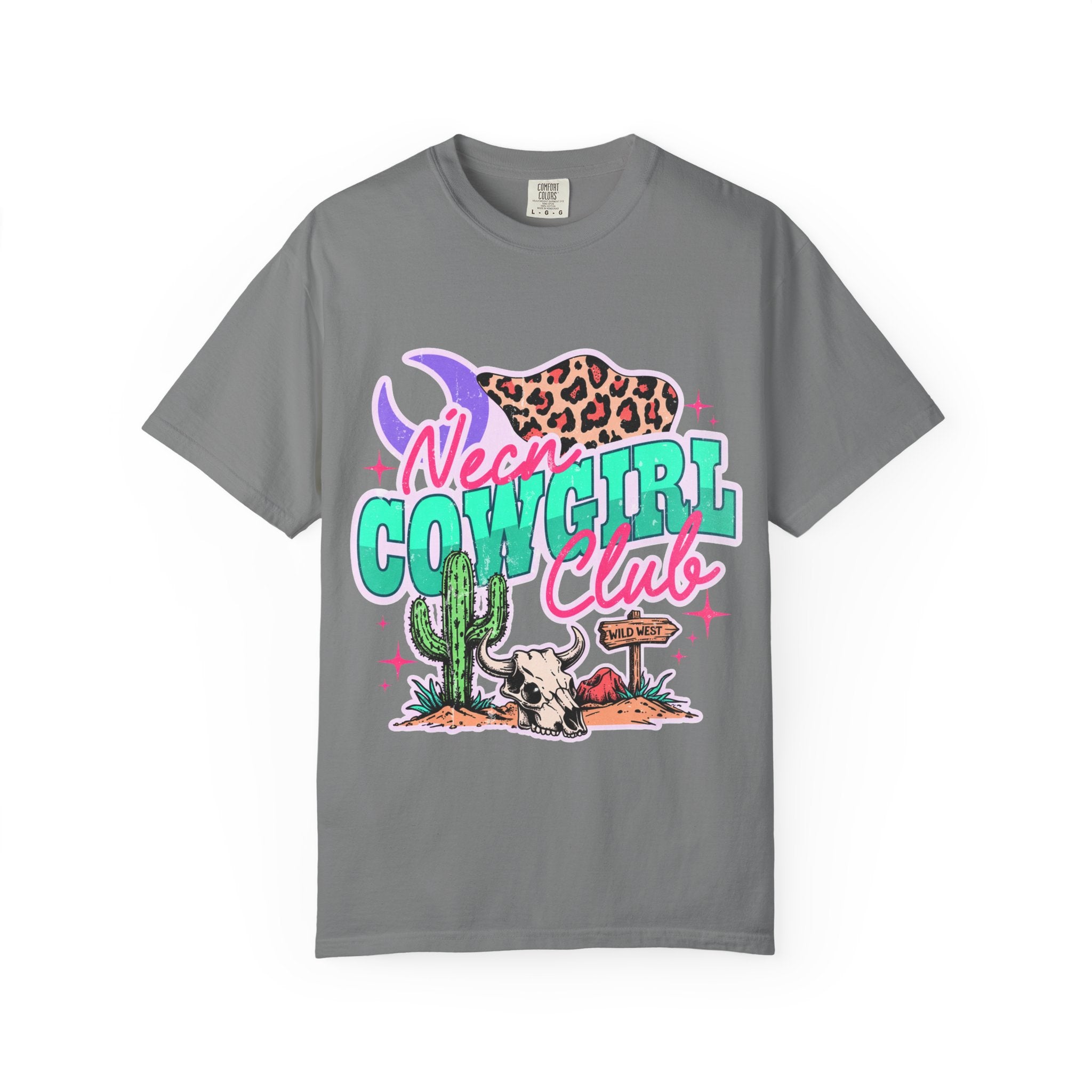 Neon Cowgirl Club T-shirt